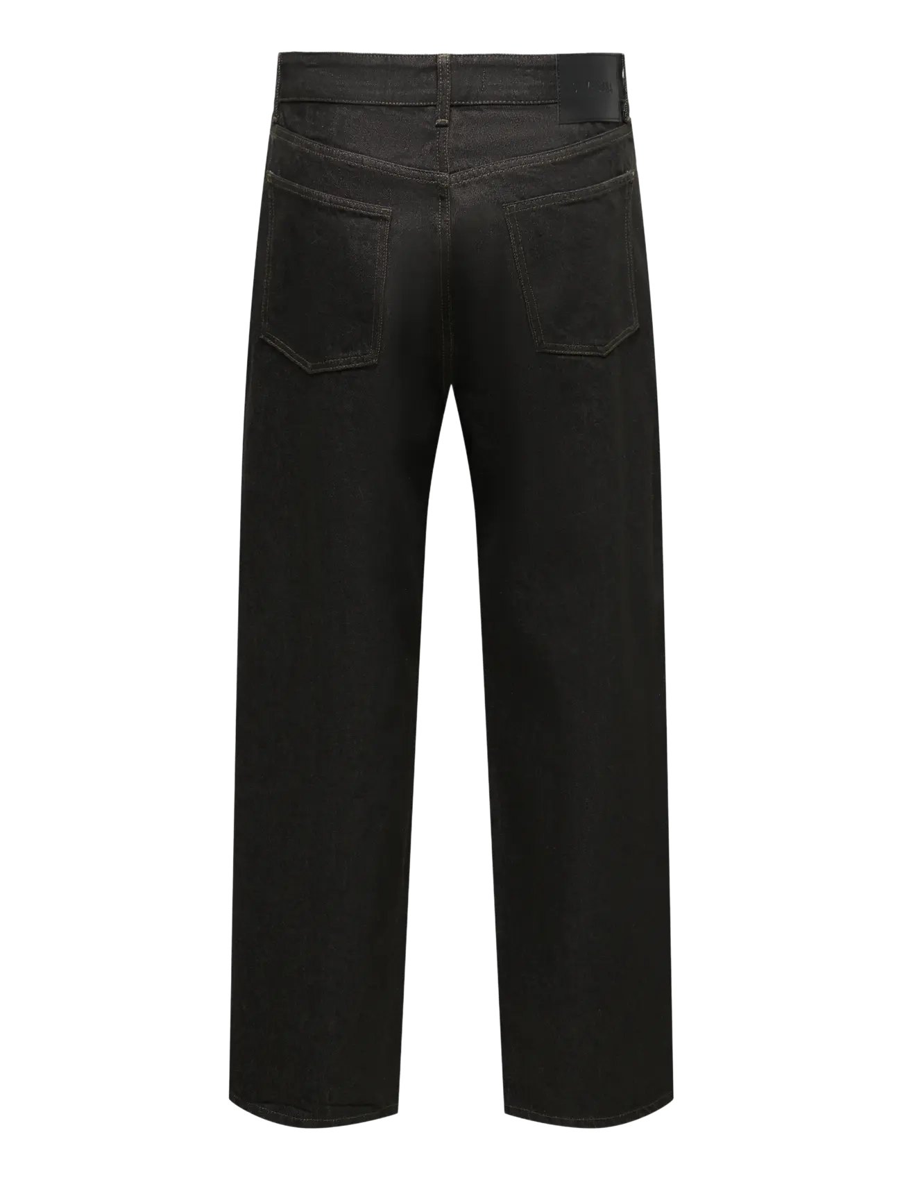ONLY & SONS - ONSFADE LOOSE BROWN 9479 DOT DNM NOOS - brown denim - 2