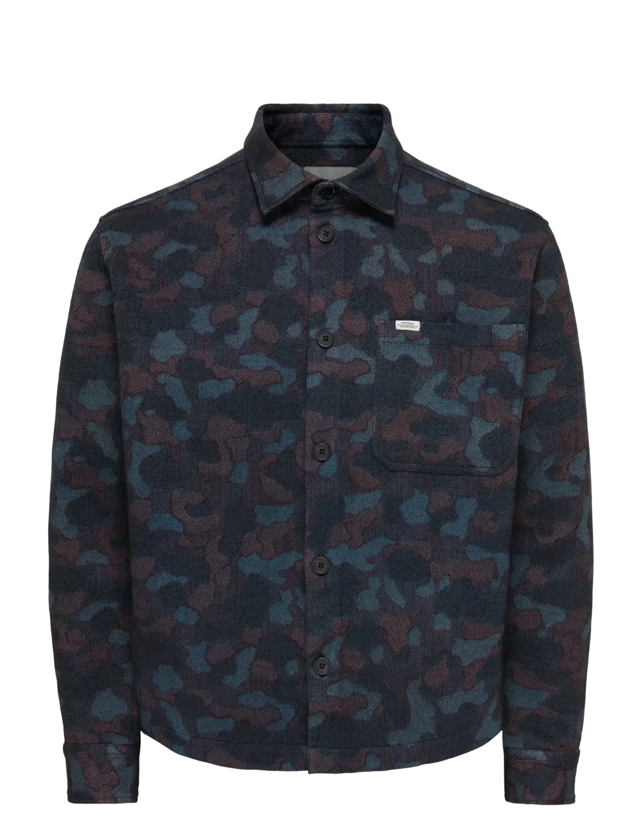 ONLY & SONS ONSJUDSEN JAQUARD OVERSHIRT WW - Riided - BLUE NIGHTS / navy