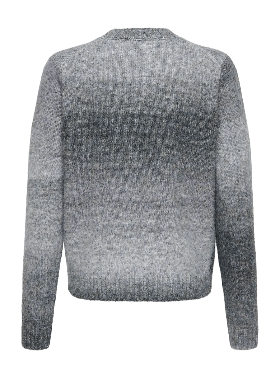 ONLY & SONS - OSJMACK GRADIENT REG CREW KNIT - pullover - grey pinstripe - 1
