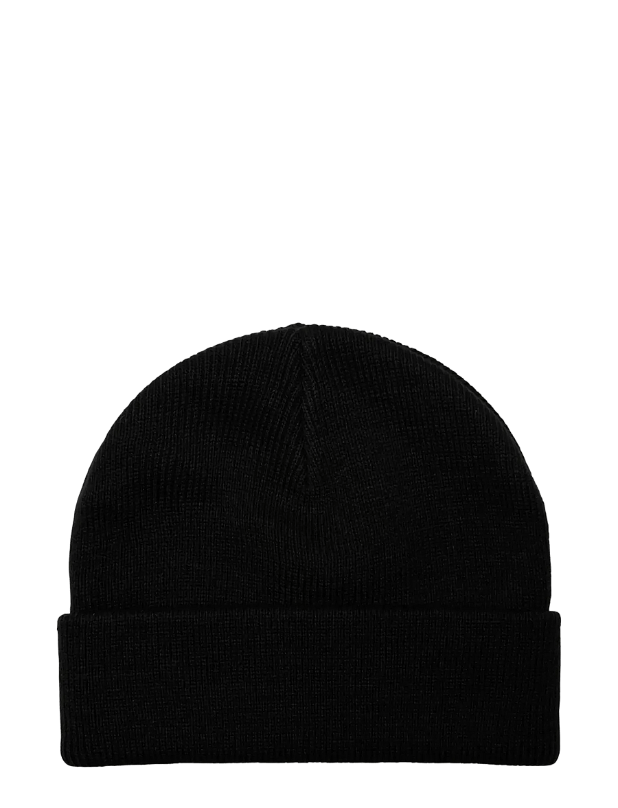 ONLY & SONS - ONSISAAC SHORT BEANIE FLAT KNIT - kollektionen - black - 1
