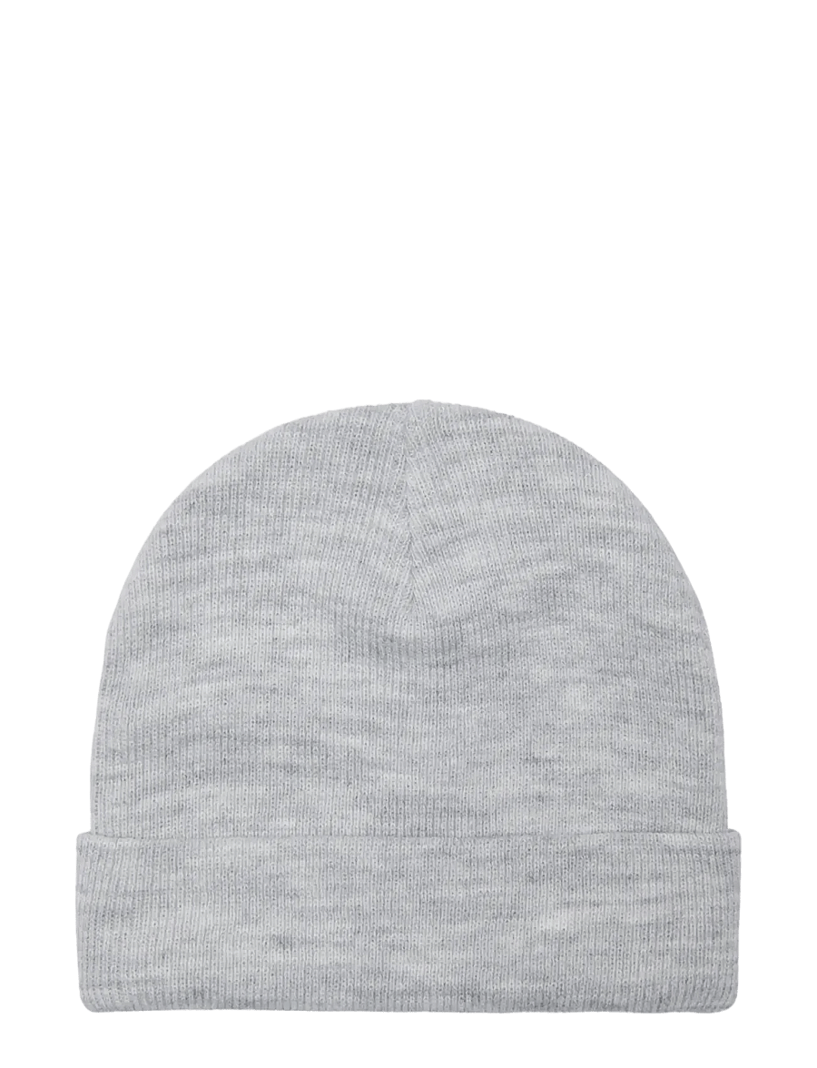 ONLY & SONS - ONSISAAC SHORT BEANIE FLAT KNIT - kollektionen - light grey melange - 1