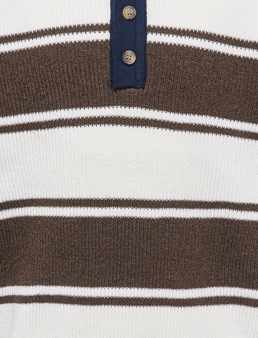 ONLY & SONS - OSJRODGER RLX POLO KNIT - cloud dancer - 2