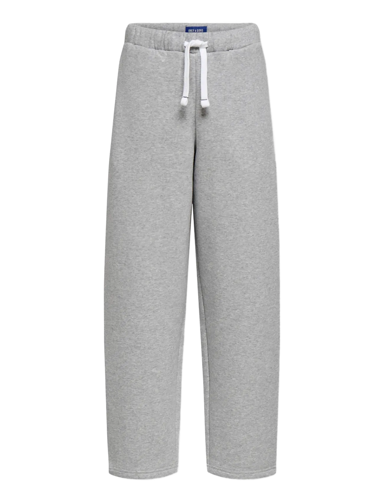 ONLY & SONS OSJCERES BARREL SWEAT PANT - Hosen - LIGHT GREY MELANGE / grey