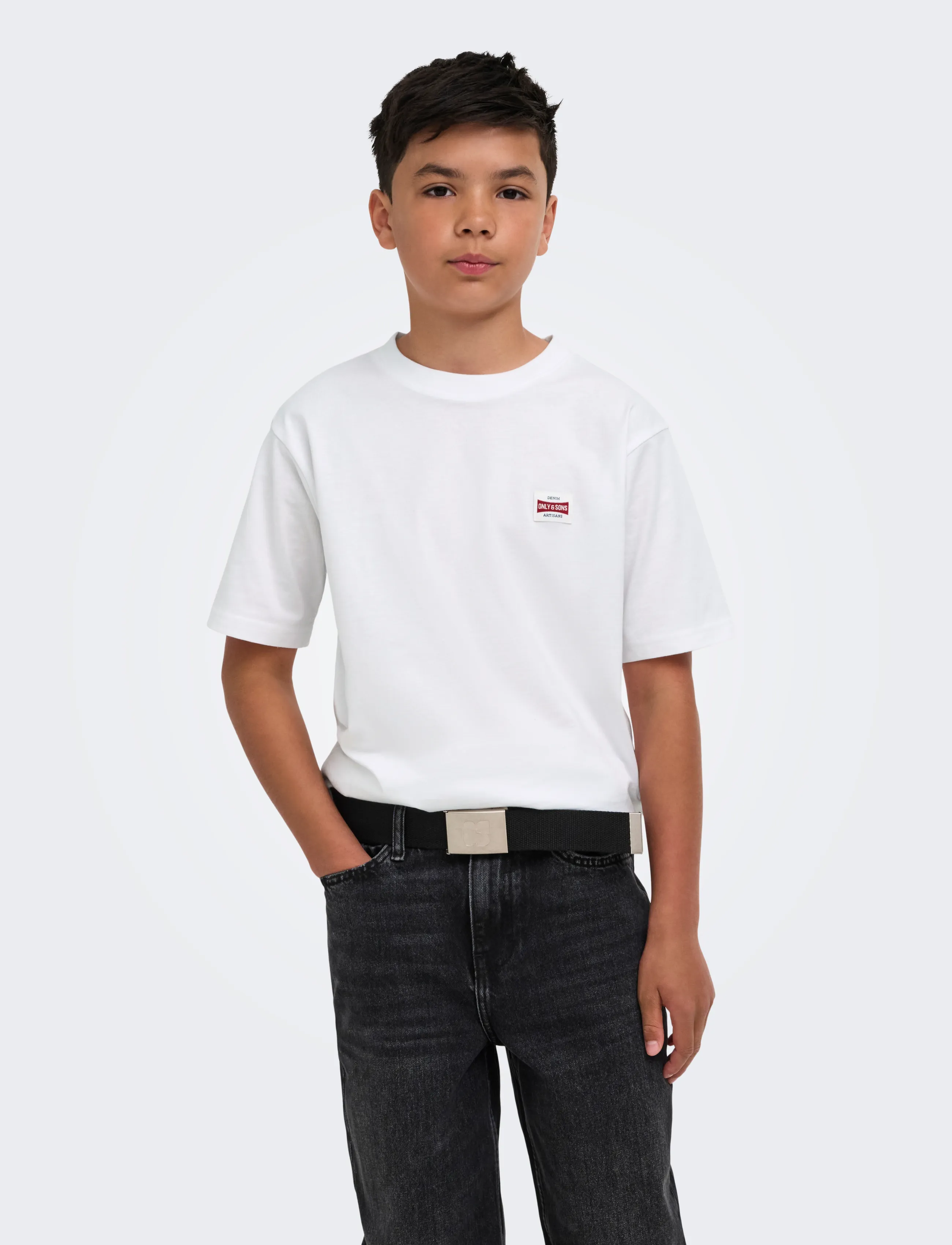 ONLY & SONS OSJFRED LIFE RLX SS LABEL TEE 2-PACK - Lühikeste varrukatega T-särgid - NIGHT SKY / navy
