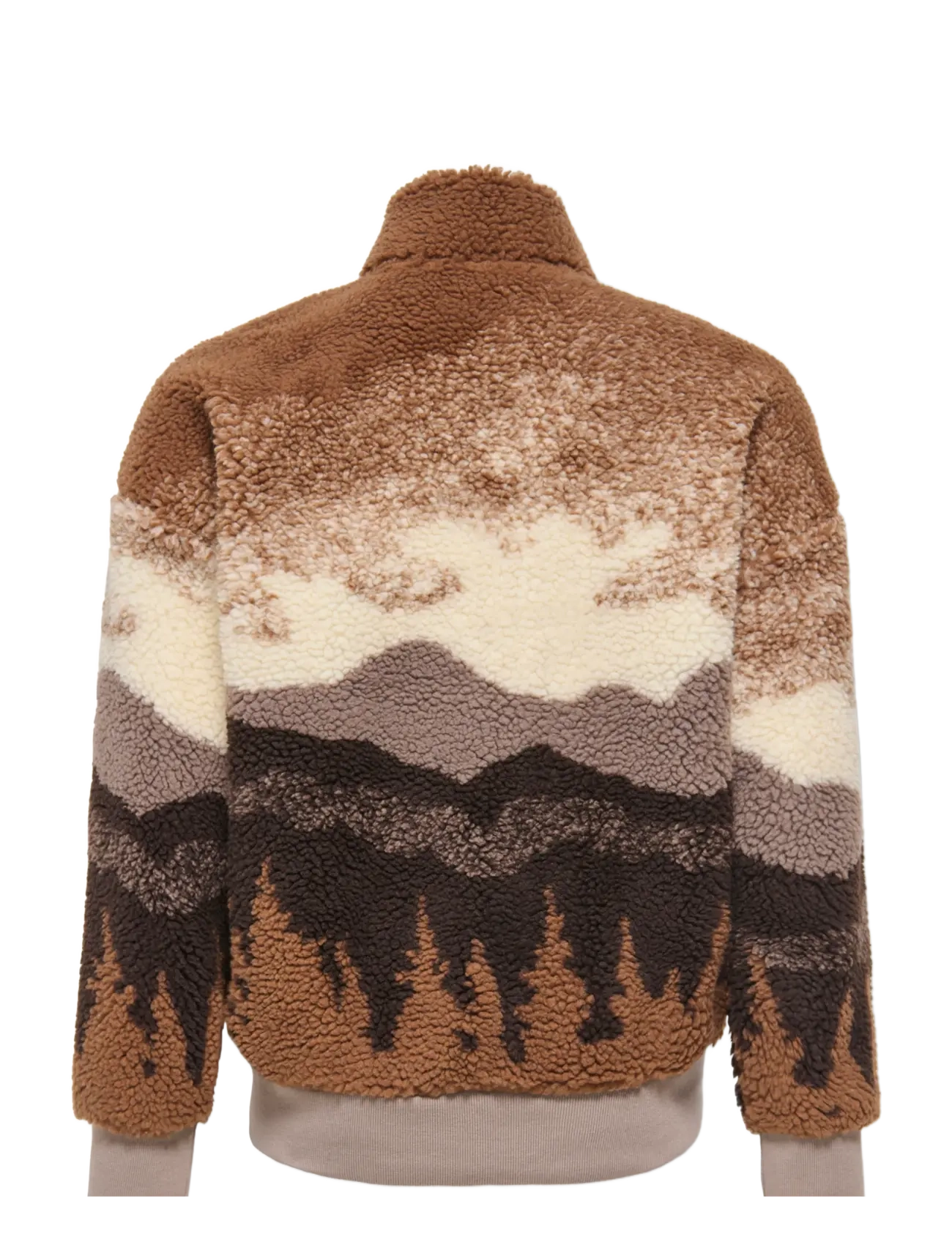 ONLY & SONS - OSJADAM LIFE OVZ SHERPA BOMBER SWEAT - bomberjackor - fungi - 1