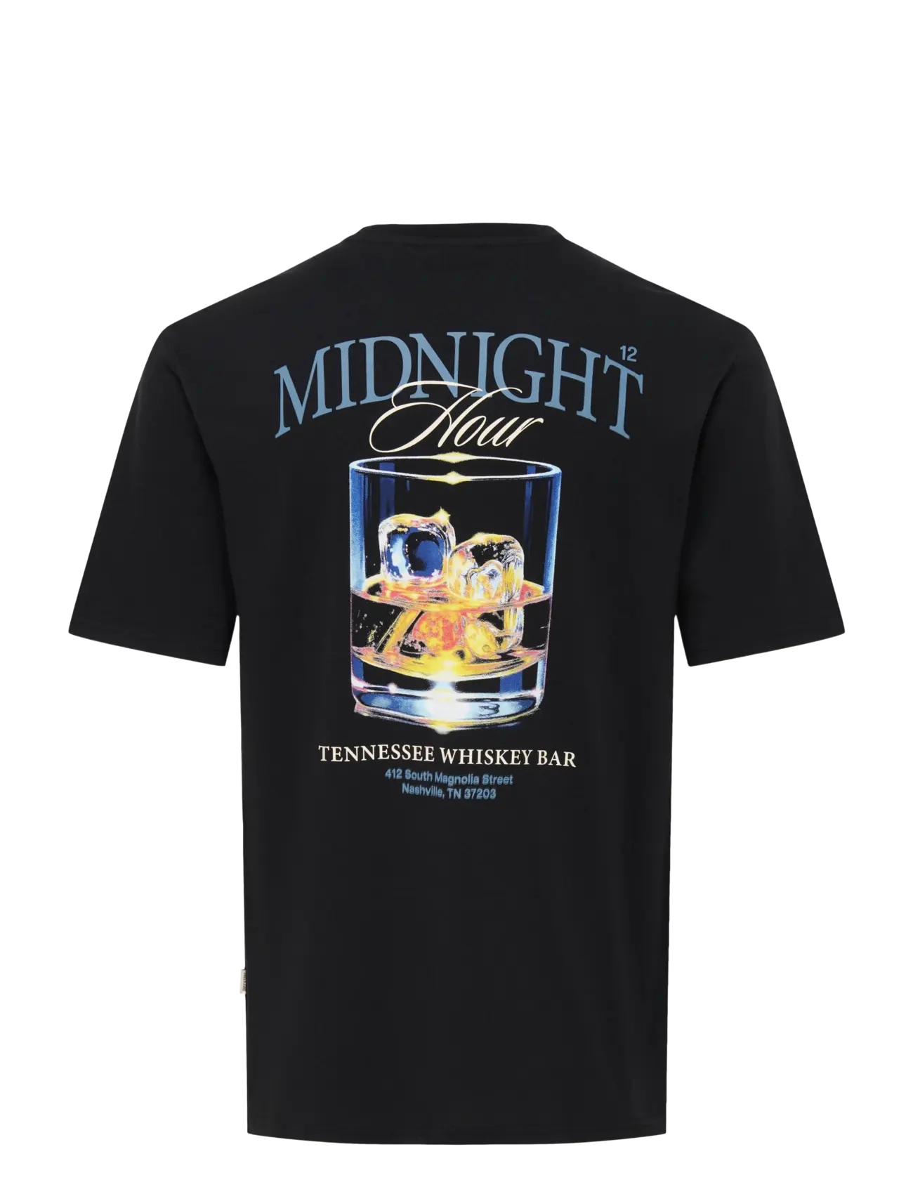 ONLY & SONS - ONSFRED NEGRONI NIGHTS SS TEE - black - 1