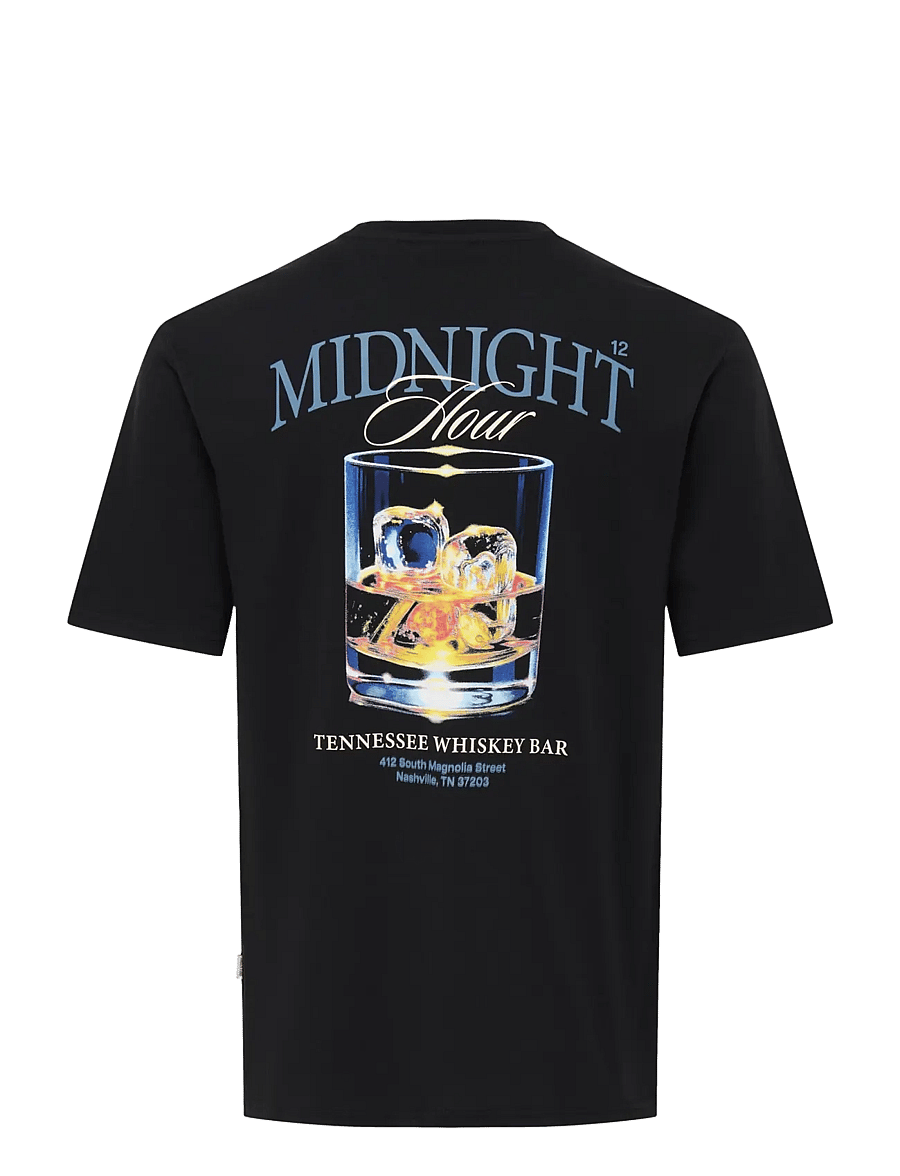 ONLY & SONS - ONSFRED NEGRONI NIGHTS SS TEE - black - 1