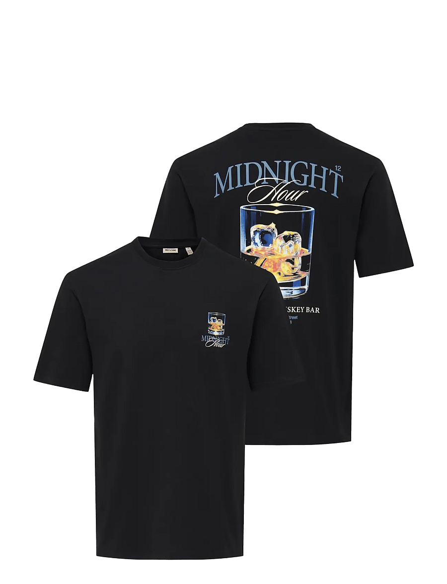ONLY & SONS - ONSFRED NEGRONI NIGHTS SS TEE - black - 2