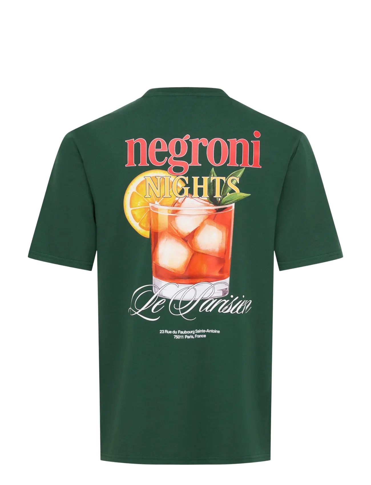 ONLY & SONS - ONSFRED NEGRONI NIGHTS SS TEE - kurzärmelige t-shirts - pineneedle - 1