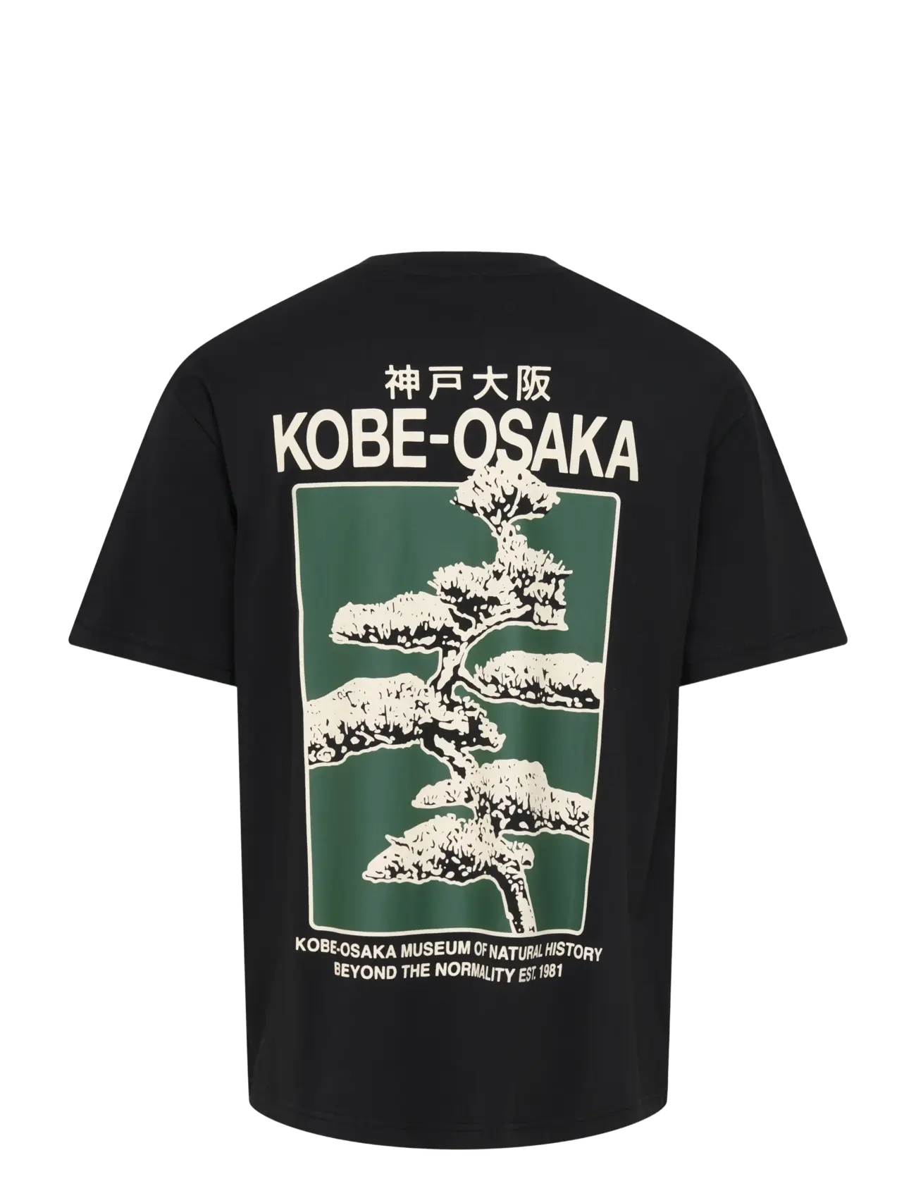 ONLY & SONS - ONSAXEL BONSAI RLX SS TEE - kurzärmelig - black - 1