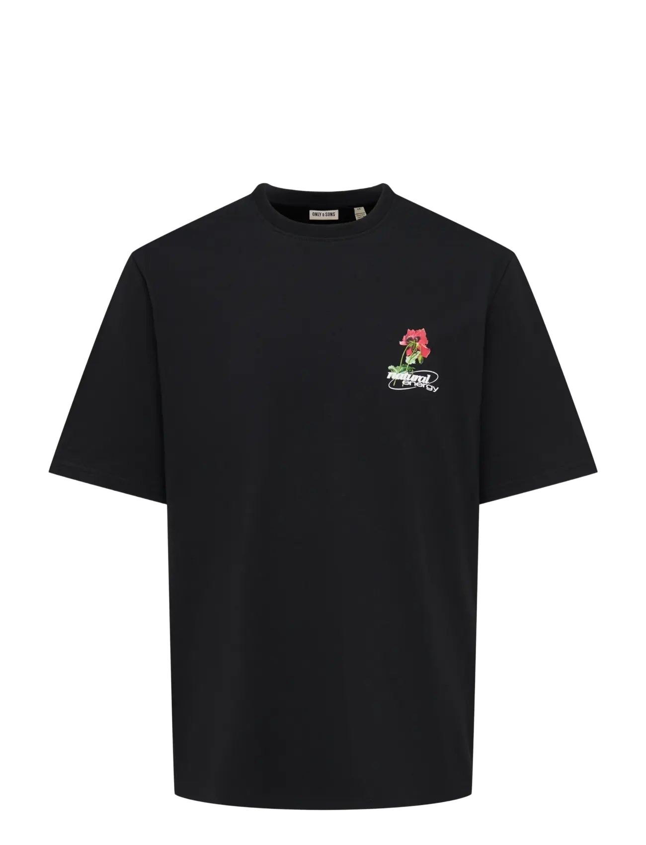 ONLY & SONS ONSNATURE RLX SS TEE - Looks for less - BLACK / black