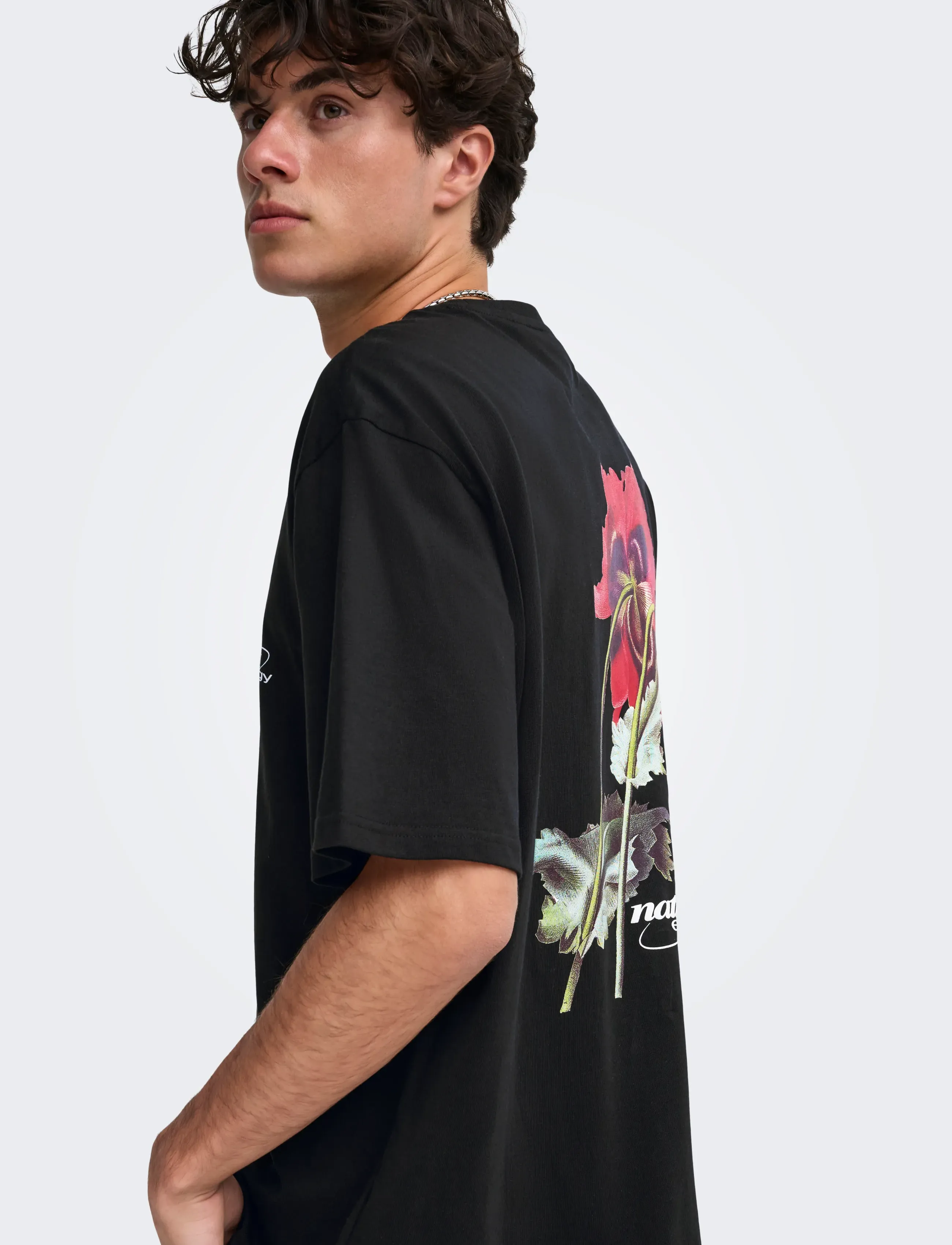 ONLY & SONS Onsnature Rlx Ss Tee t-shirts med tryck herr – bild 6