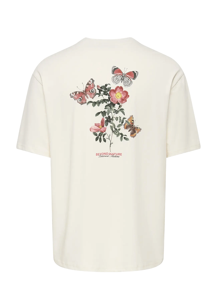 ONLY & SONS - ONSNATURE RLX SS TEE - kurzärmelige t-shirts - egret - 1