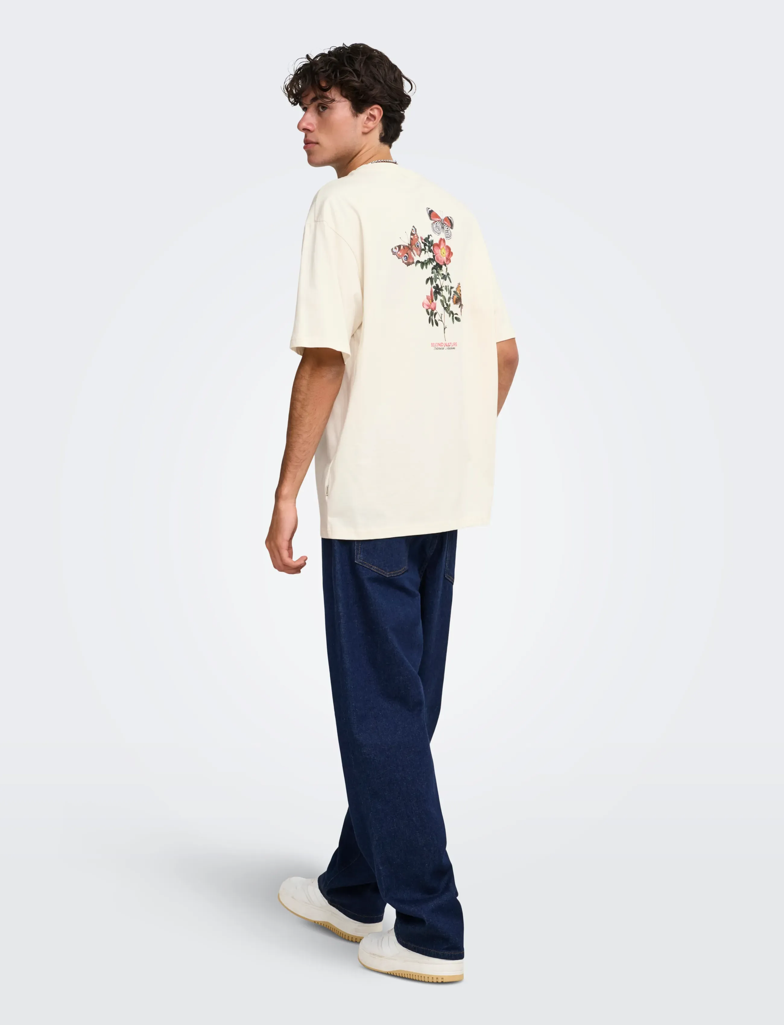 ONLY & SONS Onsnature Rlx Ss Tee t-shirts med tryck herr – bild 2