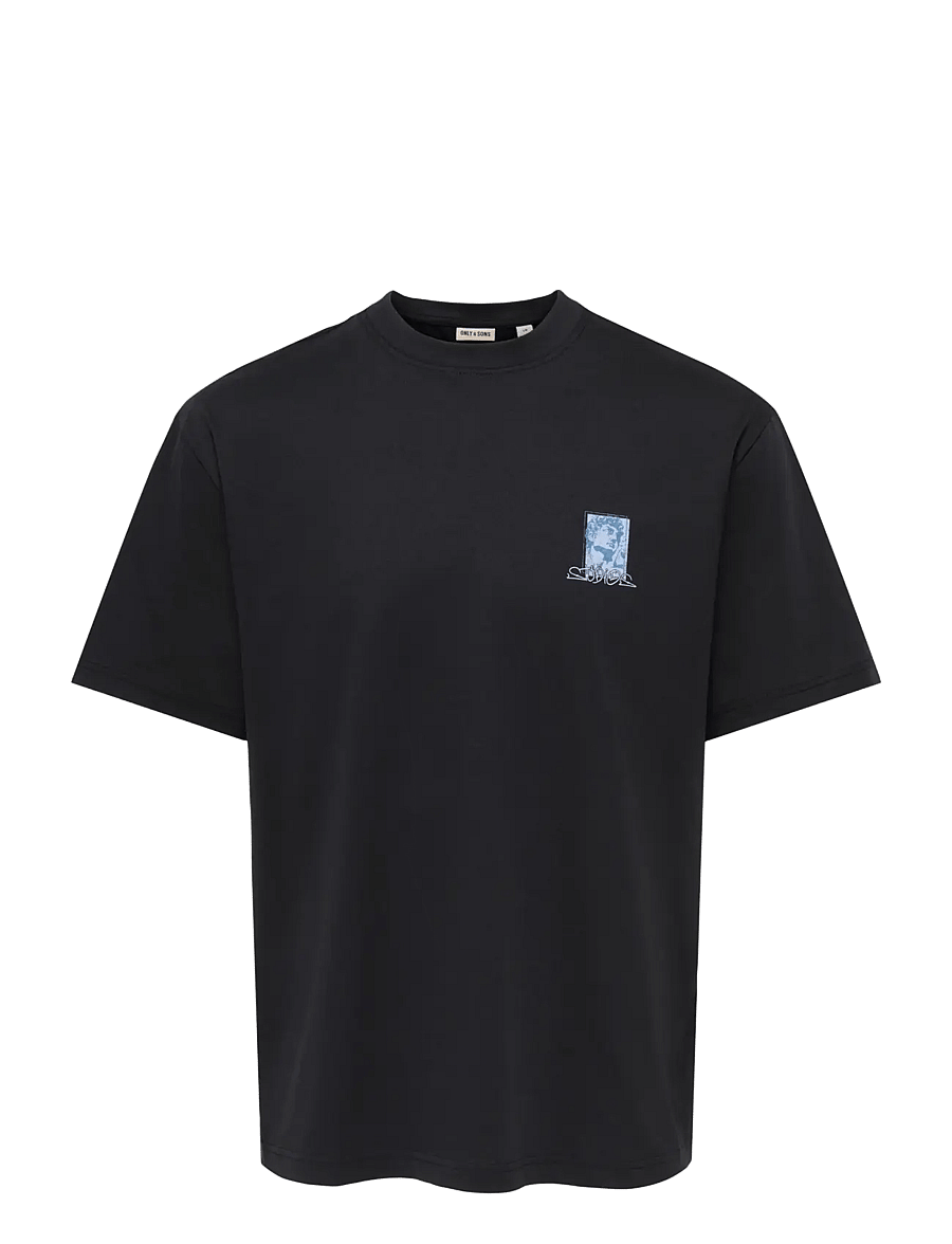 ONLY & SONS - ONSZEUS RLX SS TEE - black - 0