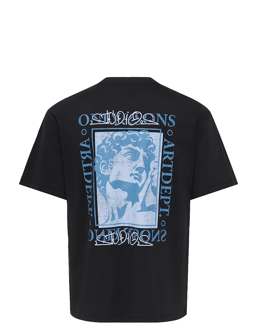 ONLY & SONS - ONSZEUS RLX SS TEE - black - 1
