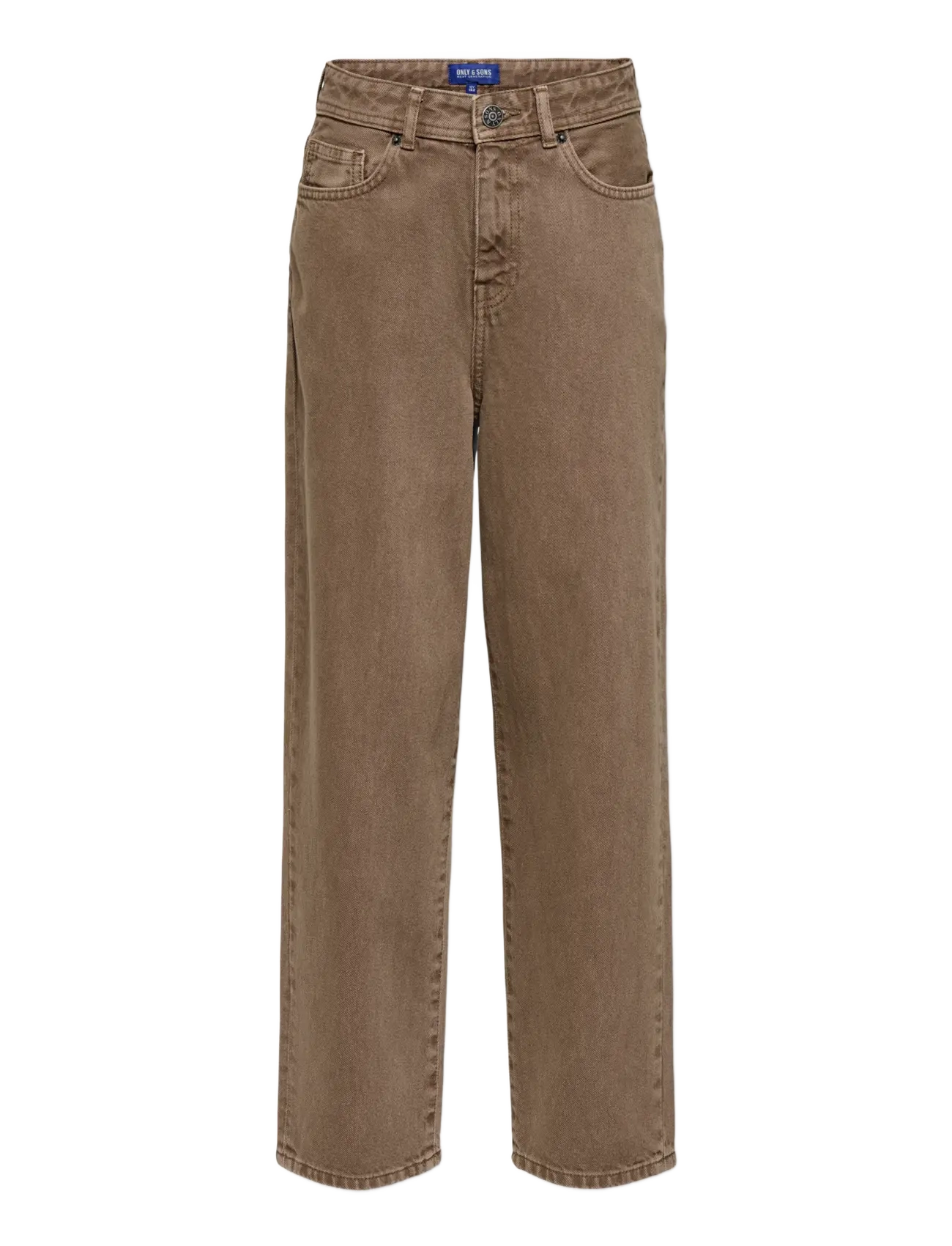 ONLY & SONS OSJFADE LOOSE BROWN 9613 TAI DNM - Jeans - BROWN DENIM / brown