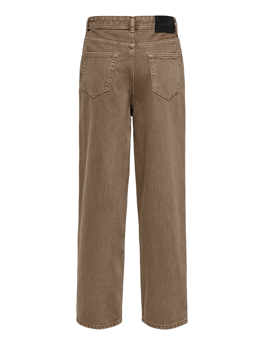 ONLY & SONS - OSJFADE LOOSE BROWN 9613 TAI DNM - loose jeans - brown denim - 1