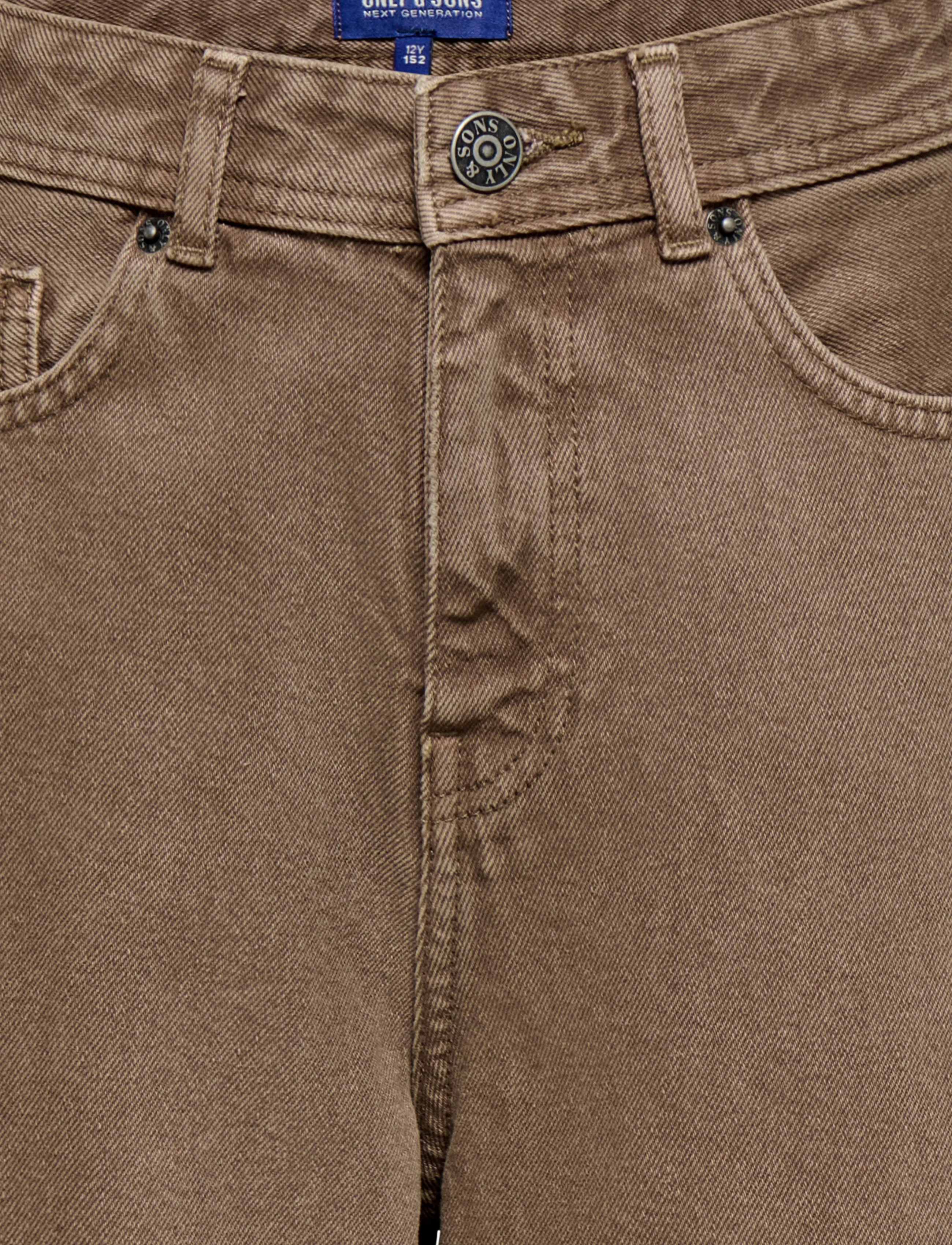 ONLY & SONS - OSJFADE LOOSE BROWN 9613 TAI DNM - loose jeans - brown denim - 2