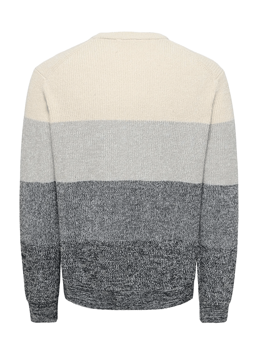 ONLY & SONS - ONSLUCA REG CREW NECK KNIT - rundhalsad - black - 1