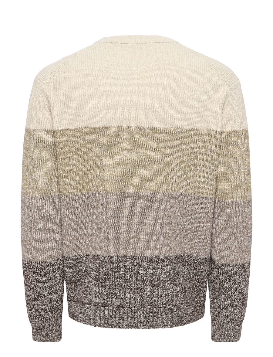 ONLY & SONS - ONSLUCA REG CREW NECK KNIT - coffee bean - 2