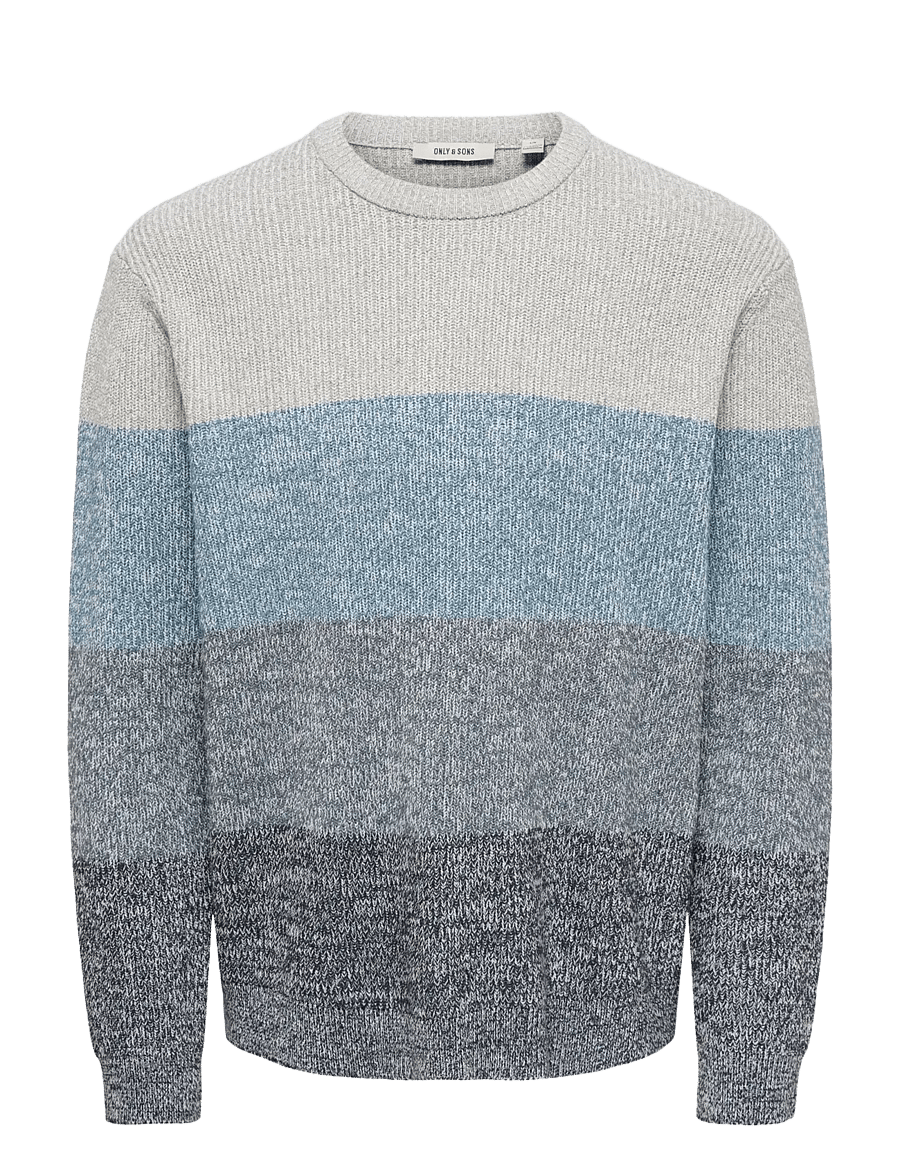 ONLY & SONS - ONSLUCA REG CREW NECK KNIT - rundhals - dark navy - 1