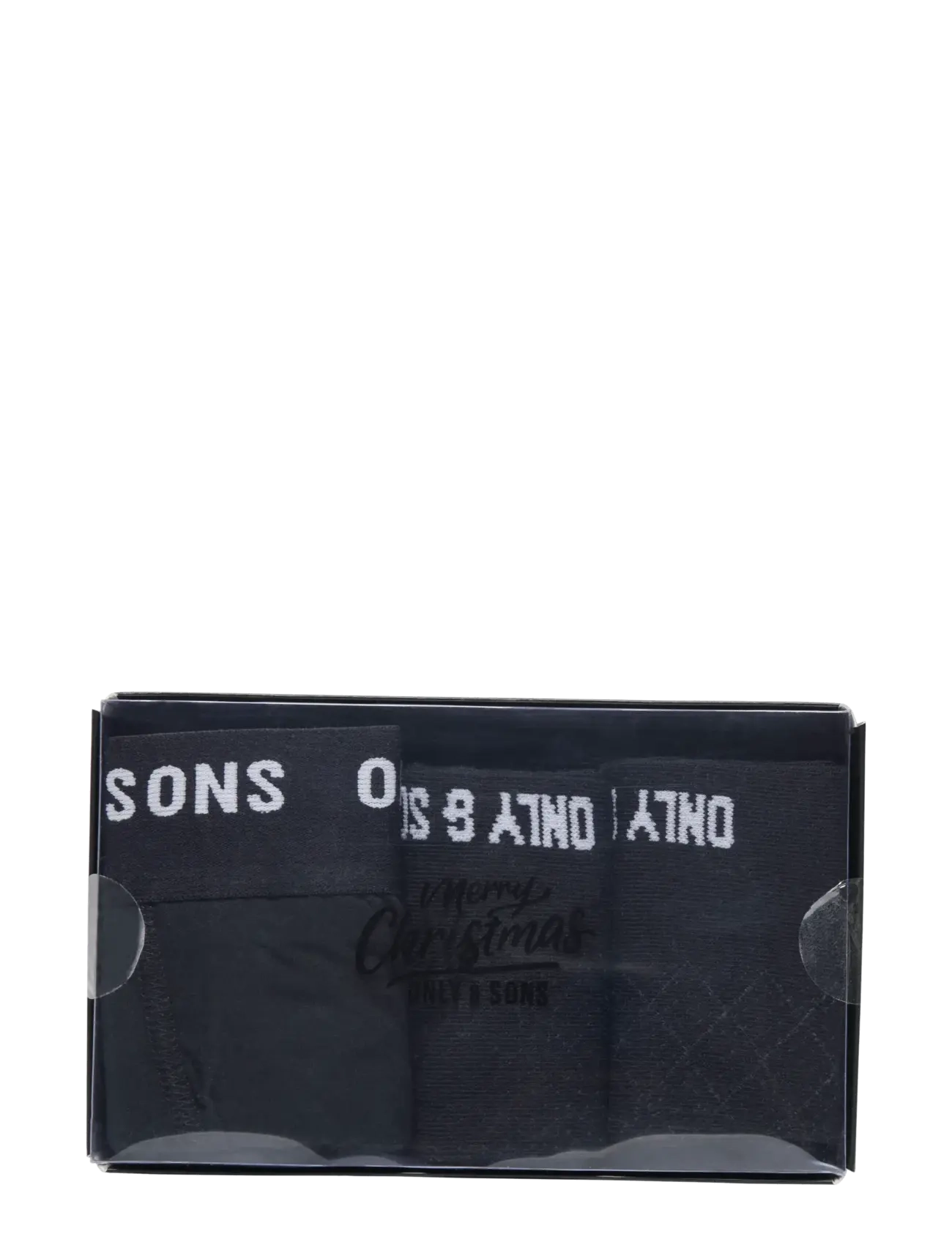 ONLY & SONS ONSBASIC UNDERWEAR SOCK GIFTBOX - Bokserid - BLACK / black