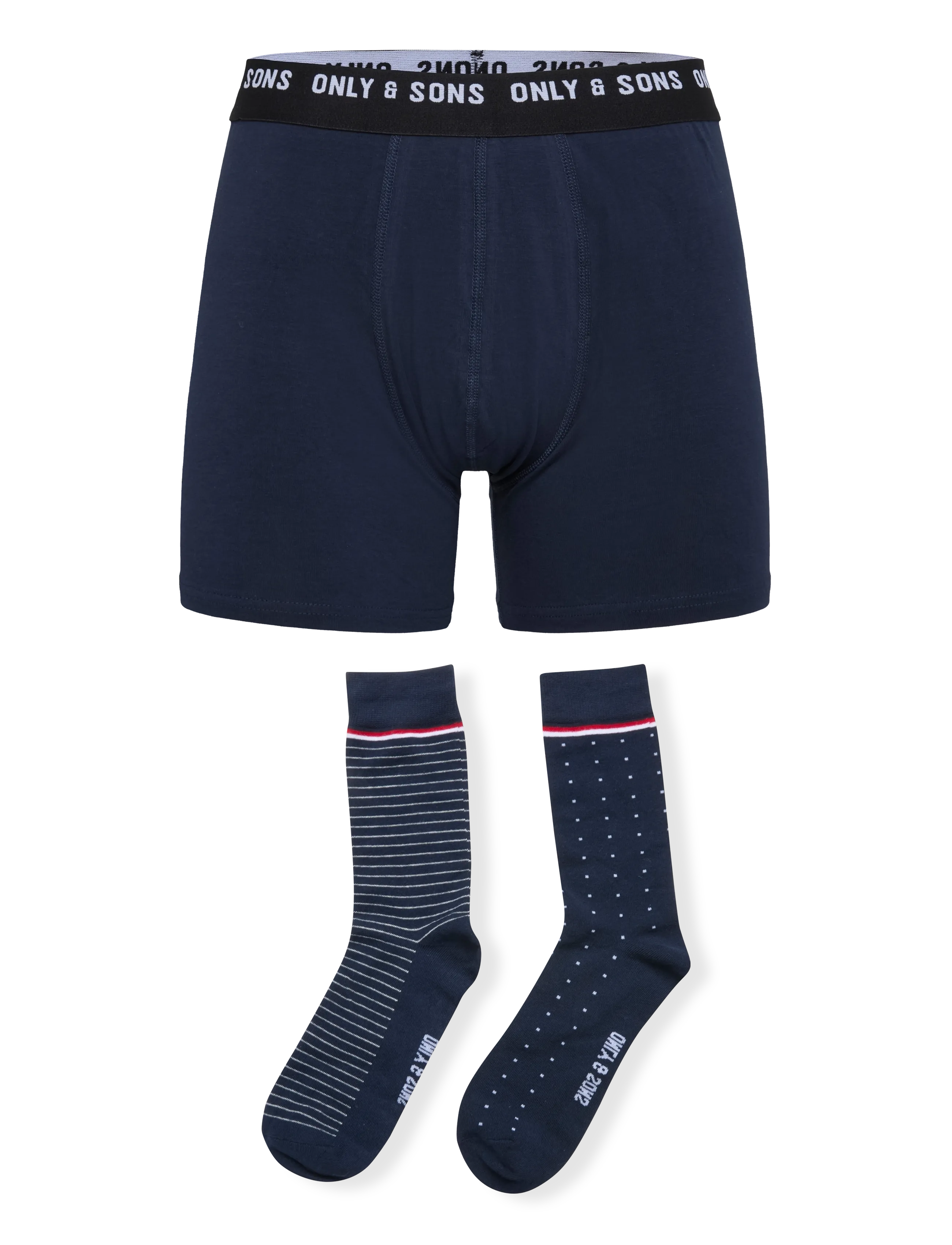 ONLY & SONS ONSBASIC UNDERWEAR SOCK GIFTBOX - Strumpor - NAVY BLAZER / navy