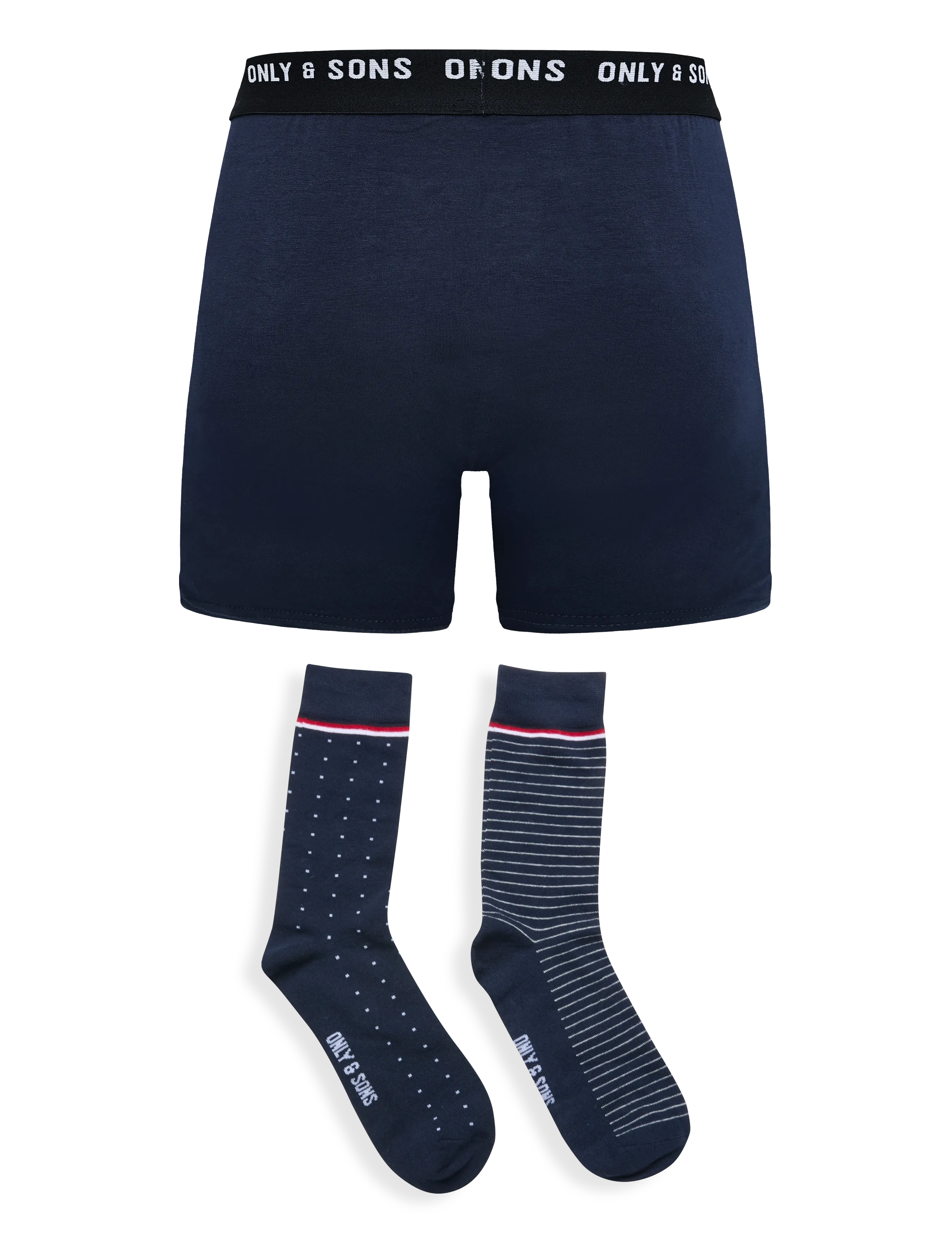ONLY & SONS - ONSBASIC UNDERWEAR SOCK GIFTBOX - lägsta priserna - navy blazer - 1