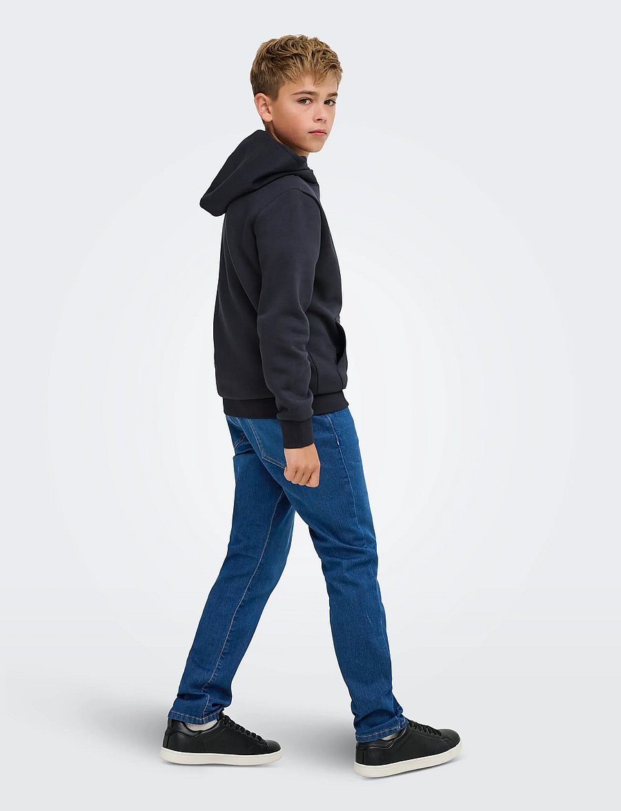 ONLY & SONS - OSJCERES HOODIE LABEL SWT NOOS - kapuzenpullover - dark navy - 3