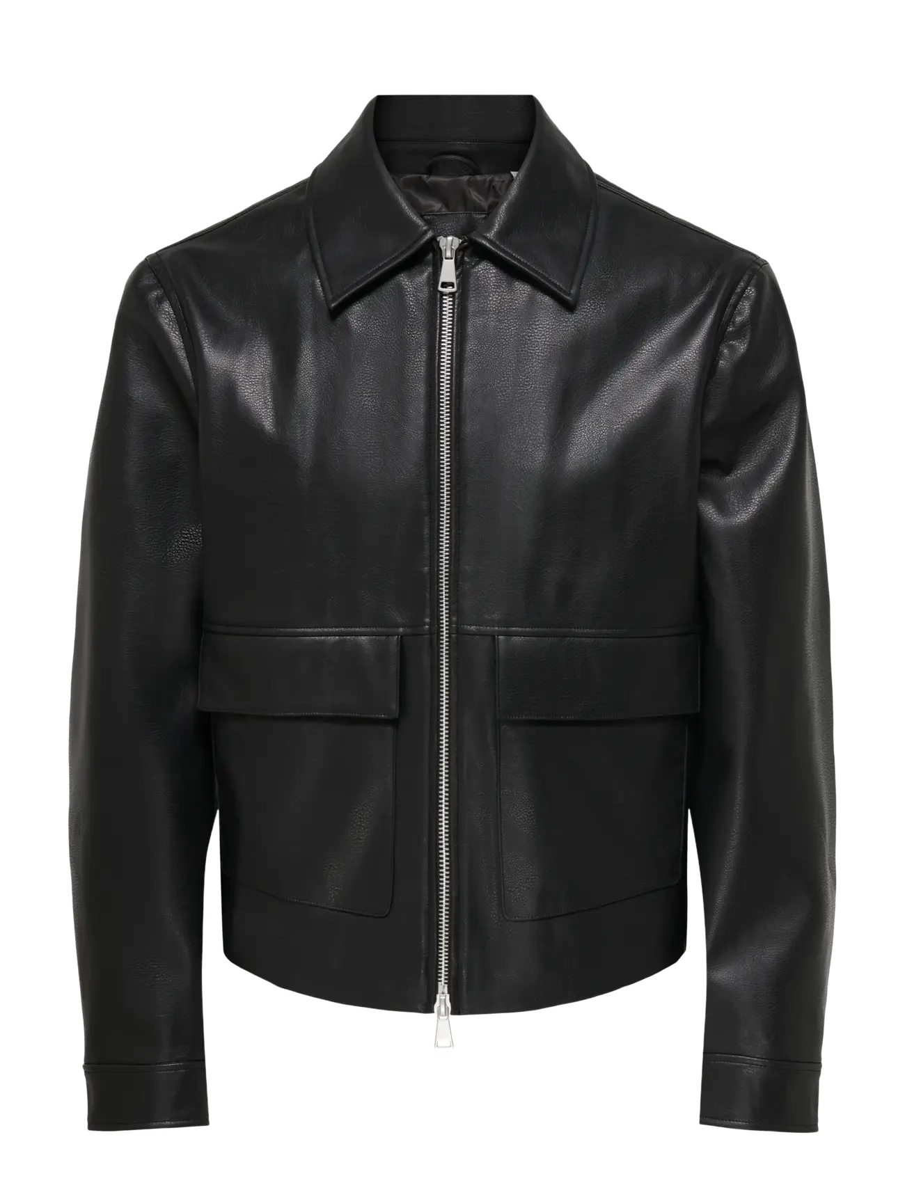 ONLY & SONS - ONSBATE PU JACKET OTW - black - 1