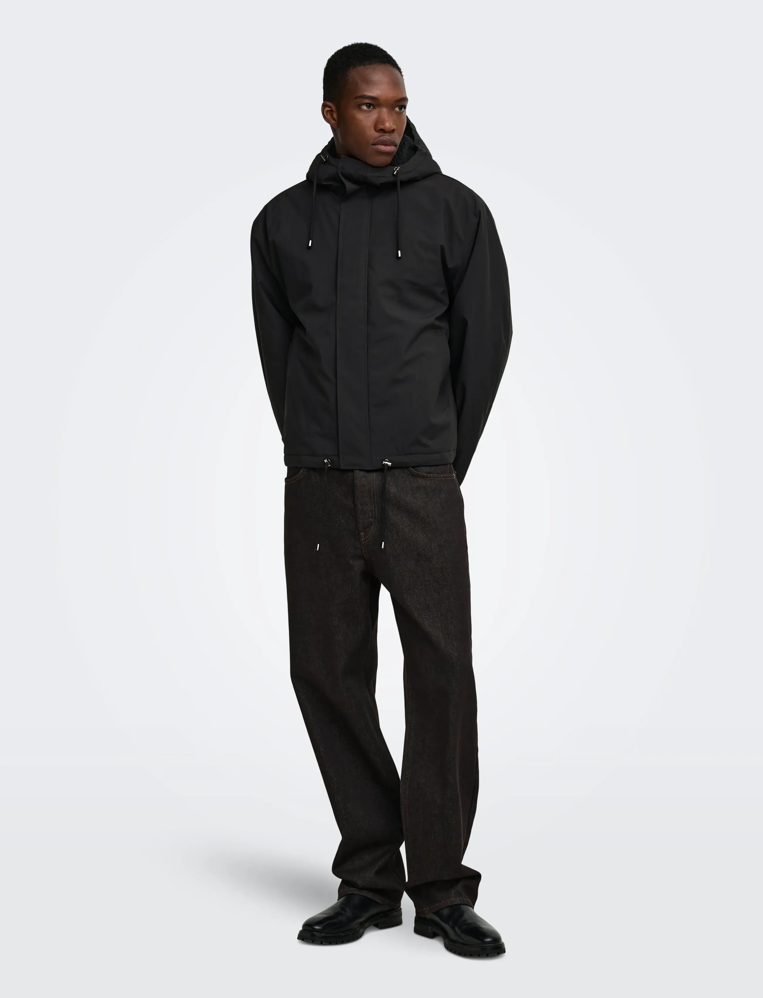 ONLY & SONS - ONSALEX SHORT JACKET OTW - winterjacken - black - 4