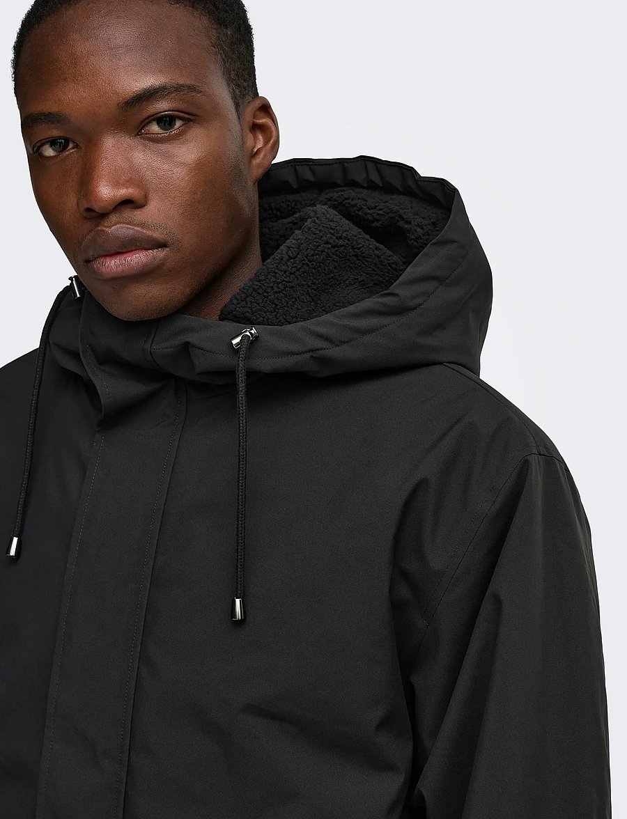 ONLY & SONS - ONSALEX SHORT JACKET OTW - winterjacken - black - 5
