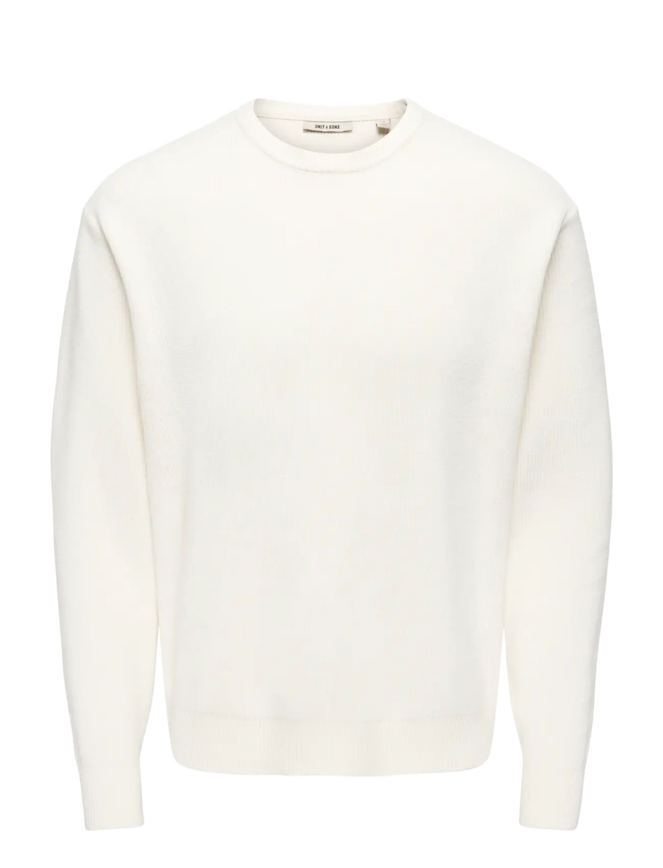 ONLY & SONS ONSRODGER RLX CREW NECK KNIT - Neuleet - CLOUD DANCER / cream