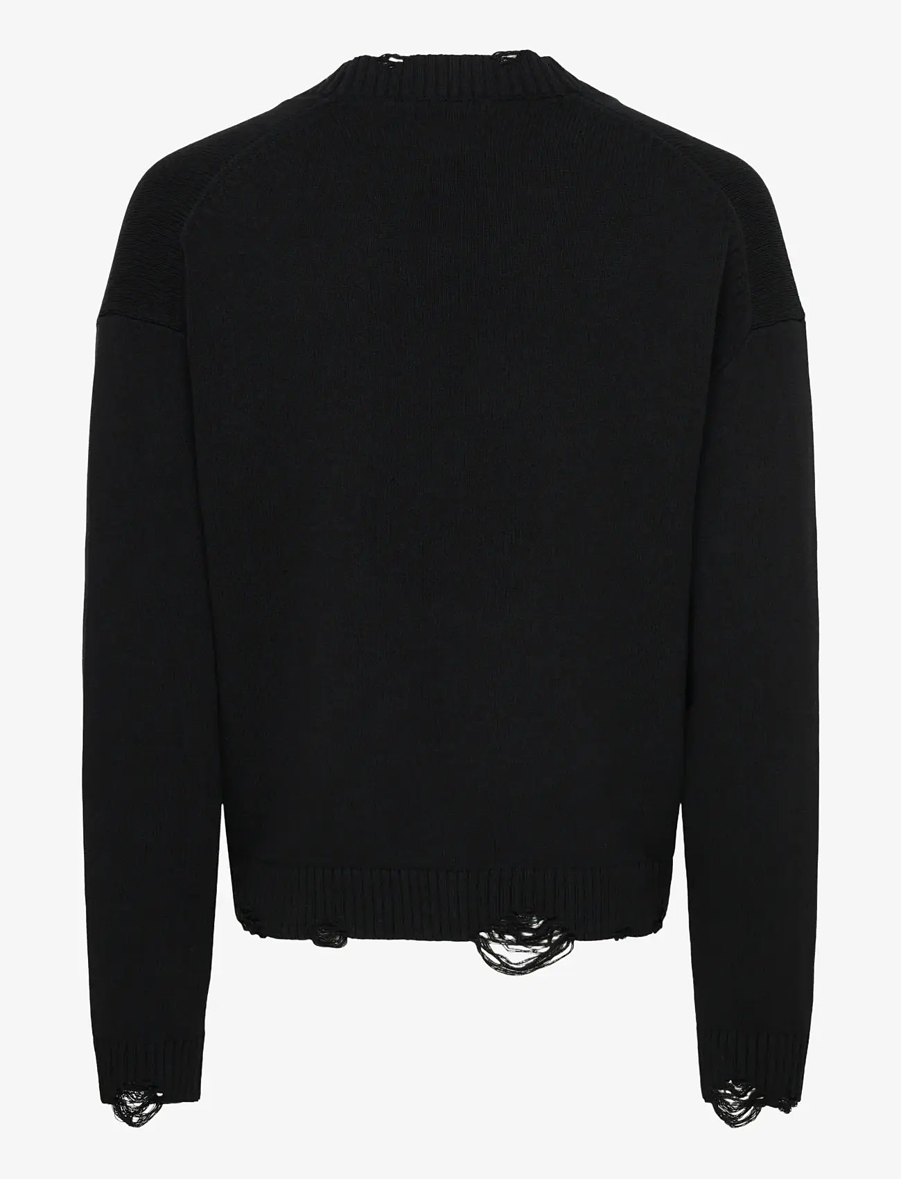 ONLY & SONS - ONSTUNE DS CROP CARDIGAN KNIT - cardigans - black - 1