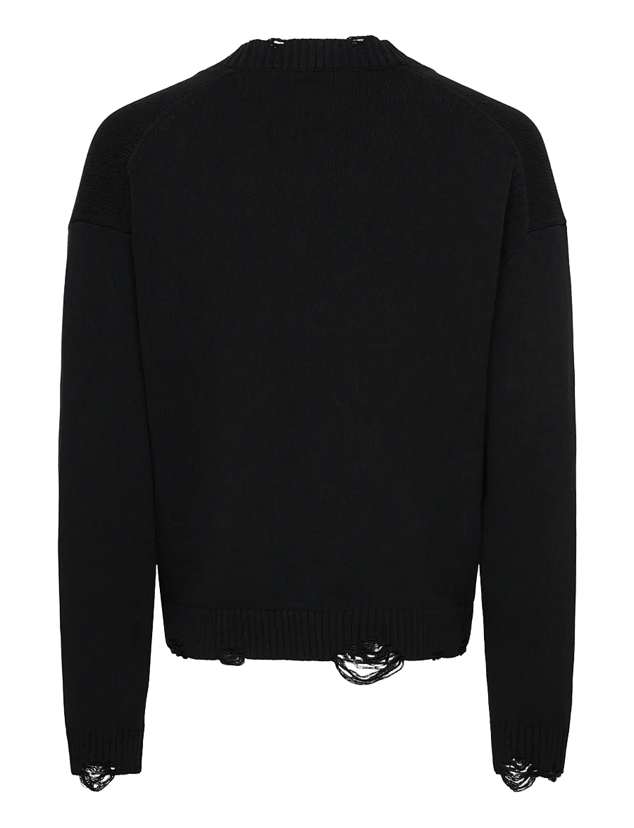 ONLY & SONS - ONSTUNE DS CROP CARDIGAN KNIT - kardiganid - black - 1