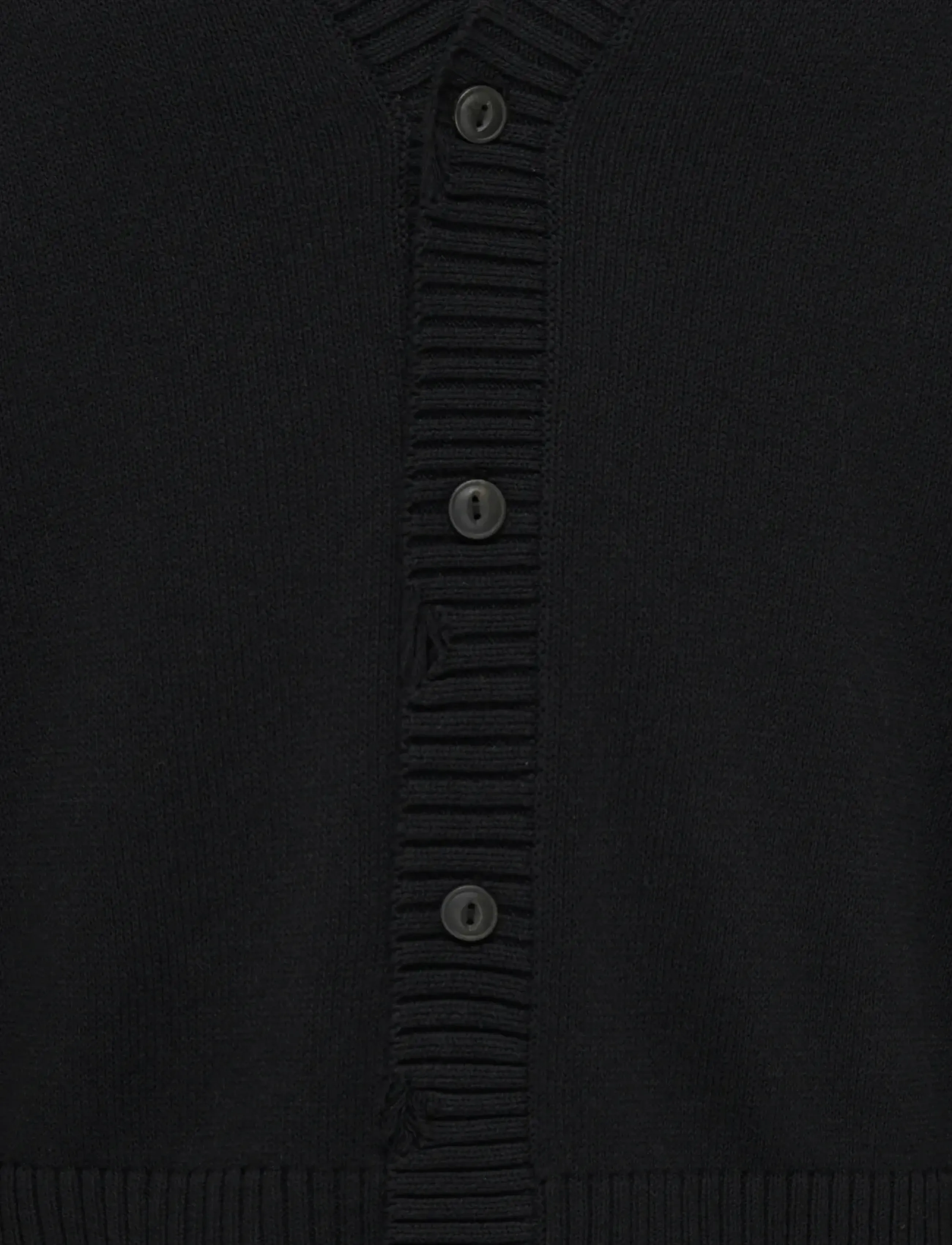 ONLY & SONS - ONSTUNE DS CROP CARDIGAN KNIT - hnepptar peysur - black - 2