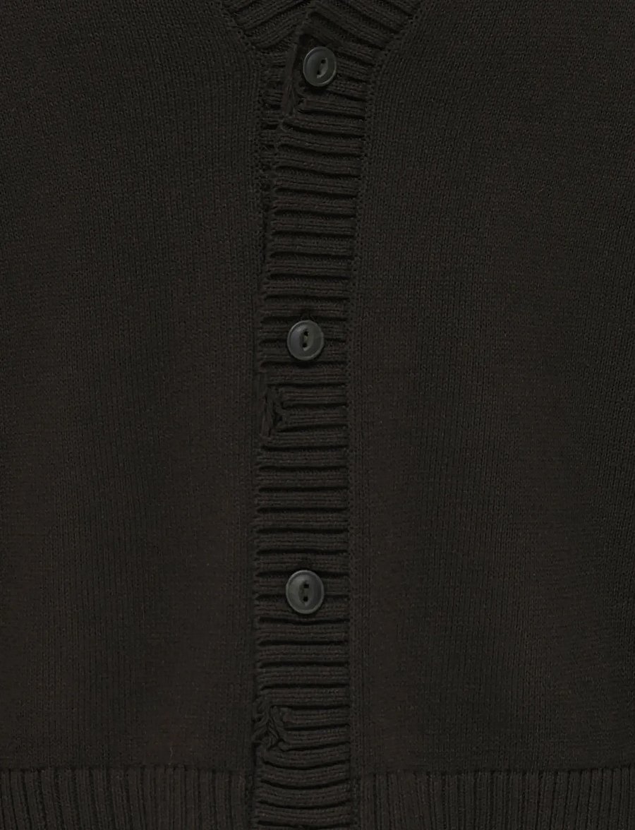 ONLY & SONS - ONSTUNE DS CROP CARDIGAN KNIT - kardiganid - coffee bean - 2
