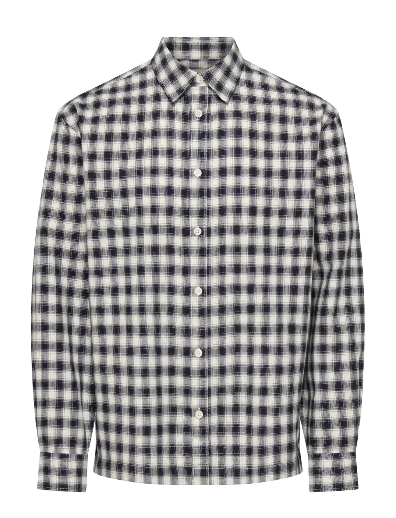 ONLY & SONS Onskosta Ls Small Check Reg Shirt, XL, Shirts, Marineblau - Checkered Männerswear