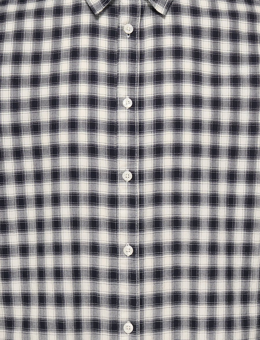 ONLY & SONS - ONSKOSTA LS SMALL CHECK REG SHIRT - ruudulised särgid - dark navy - 2