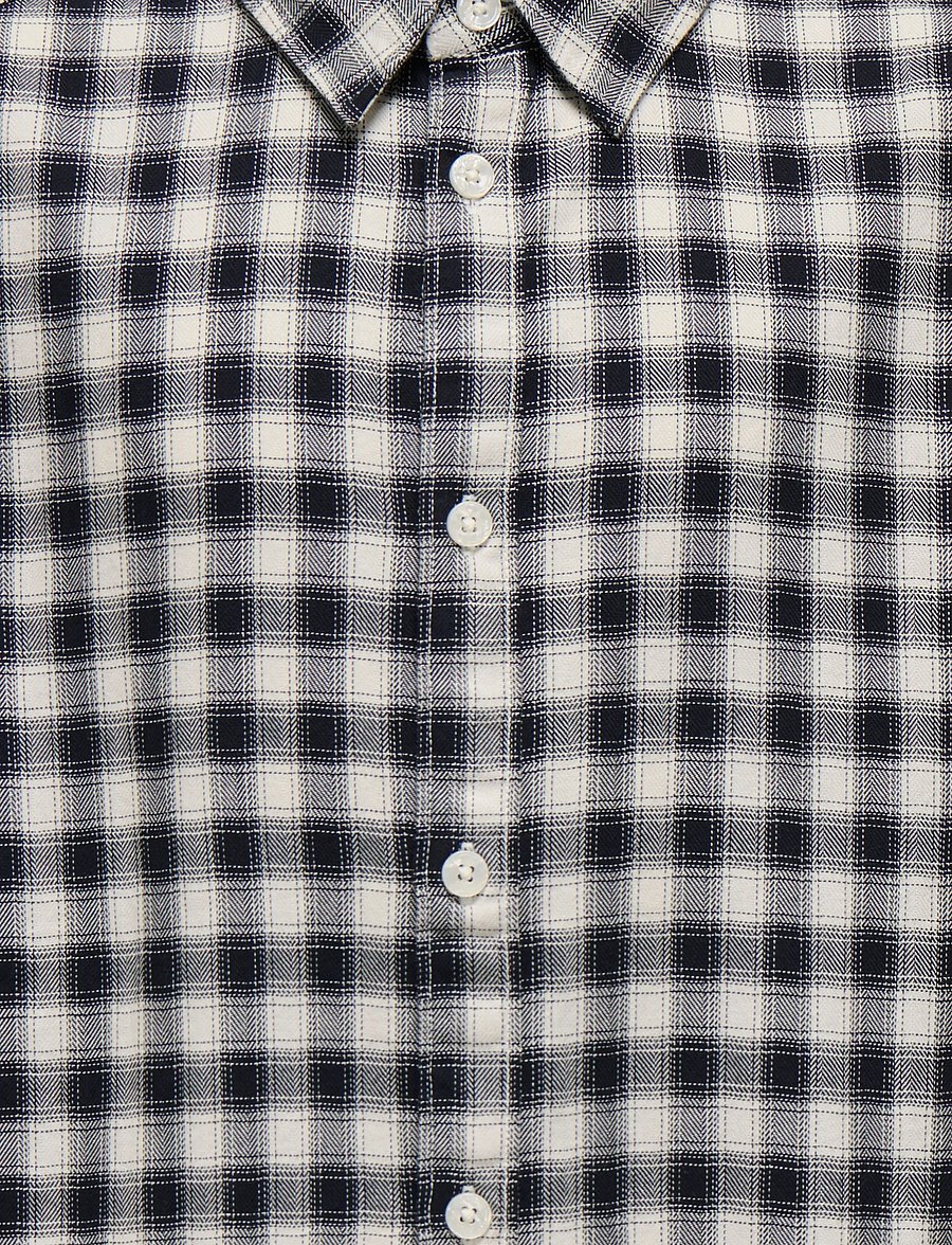 ONLY & SONS - OSJKOSTA LS SMALL CHECK REG SHIRT - dark navy - 2
