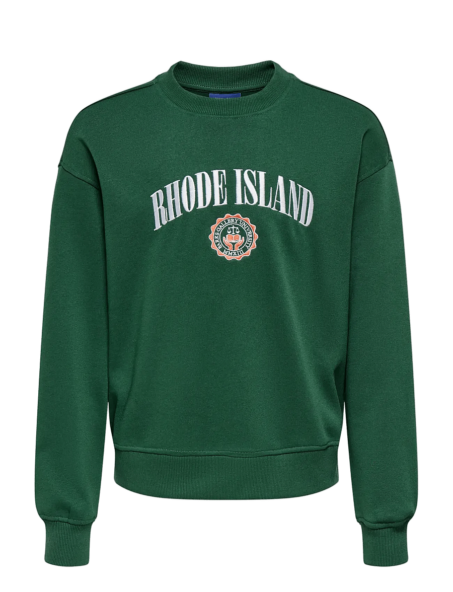ONLY & SONS - OSJCOLE COLLEGE RLX LS CREW NECK - pineneedle - 0