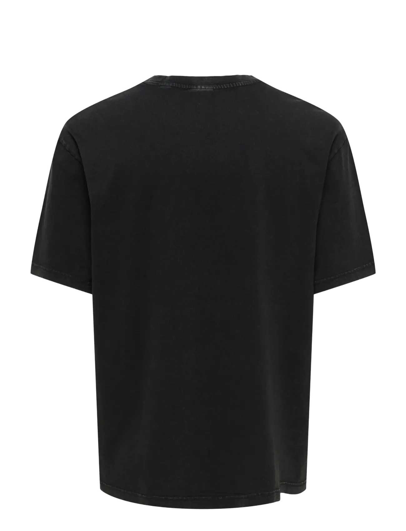 ONLY & SONS - ONSPINK FLOYD LIFE RLX SS WASHED LIC TEE - lühikeste varrukatega t-särgid - black - 1
