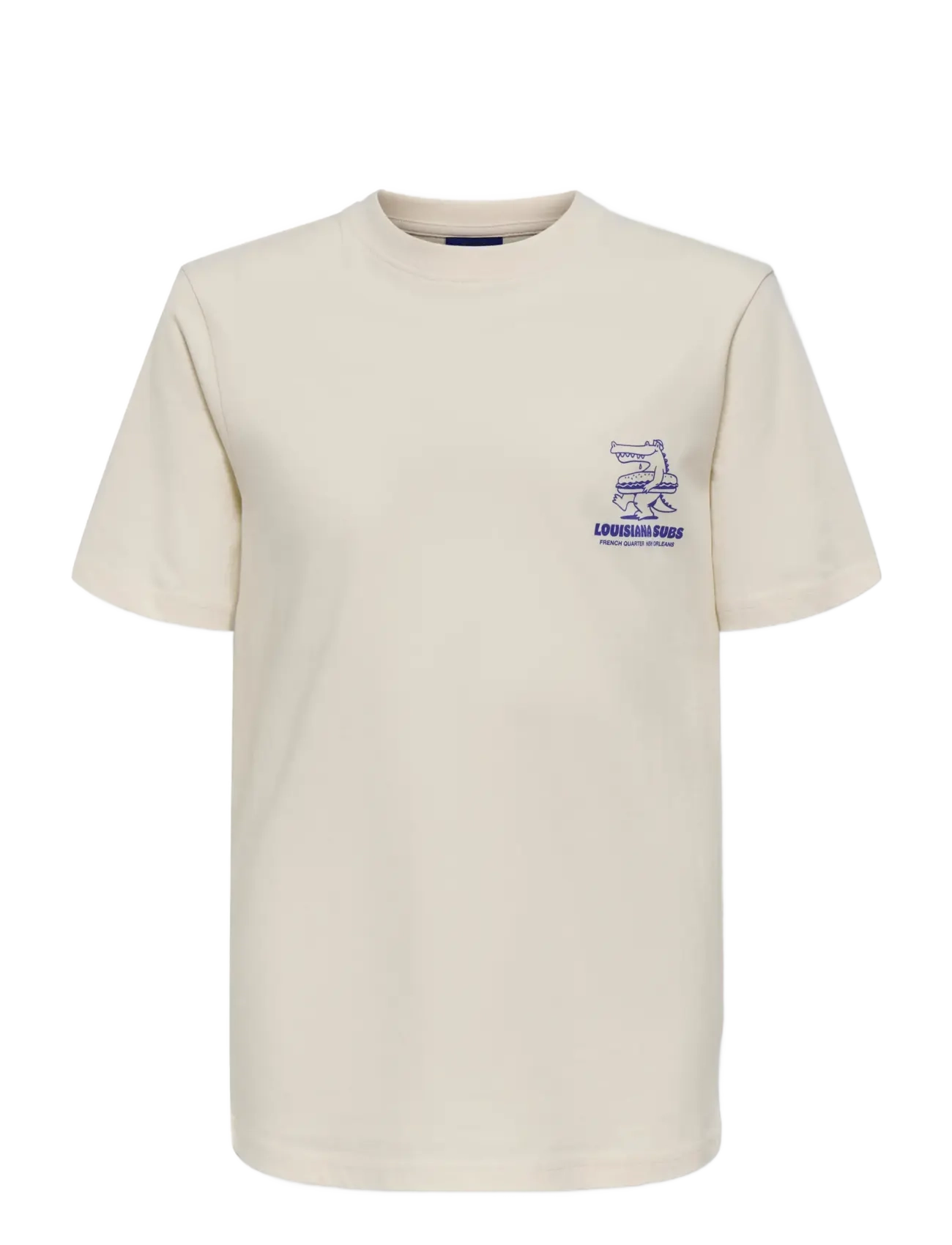 ONLY & SONS OSJEDDIE SS REG TEE - Back to school - EGRET / cream