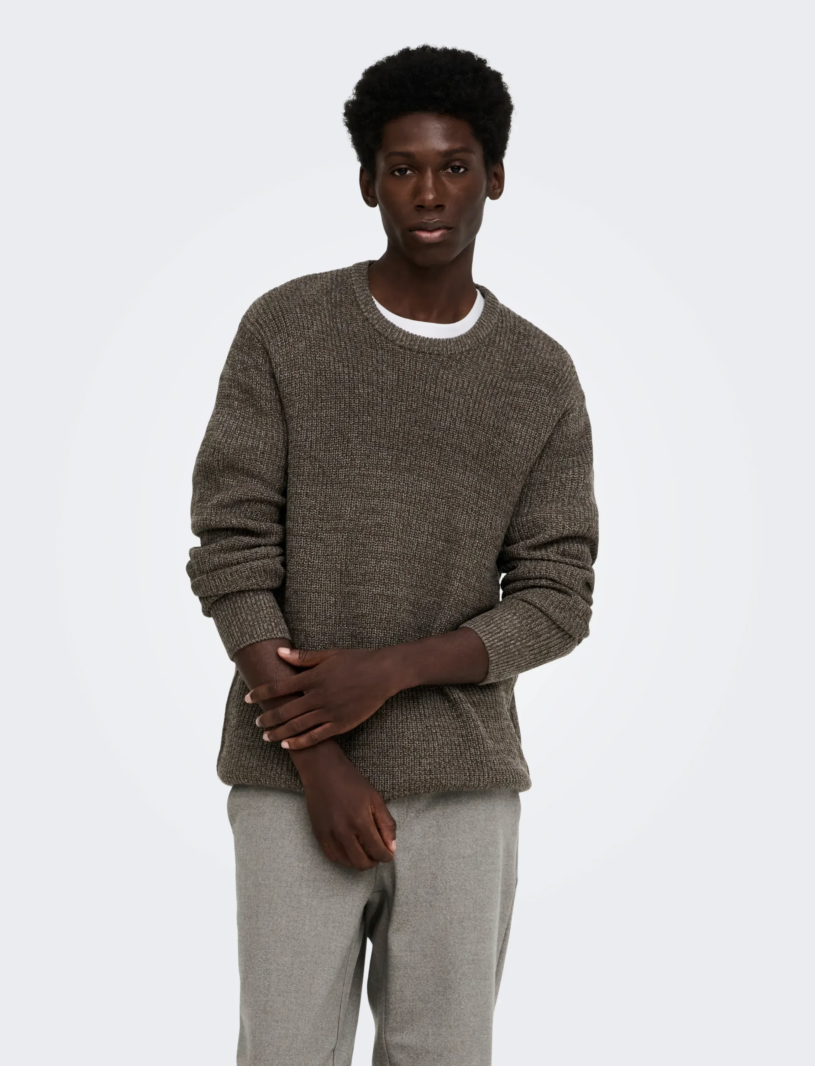 Onsjonas Reg Crew Neck Knit