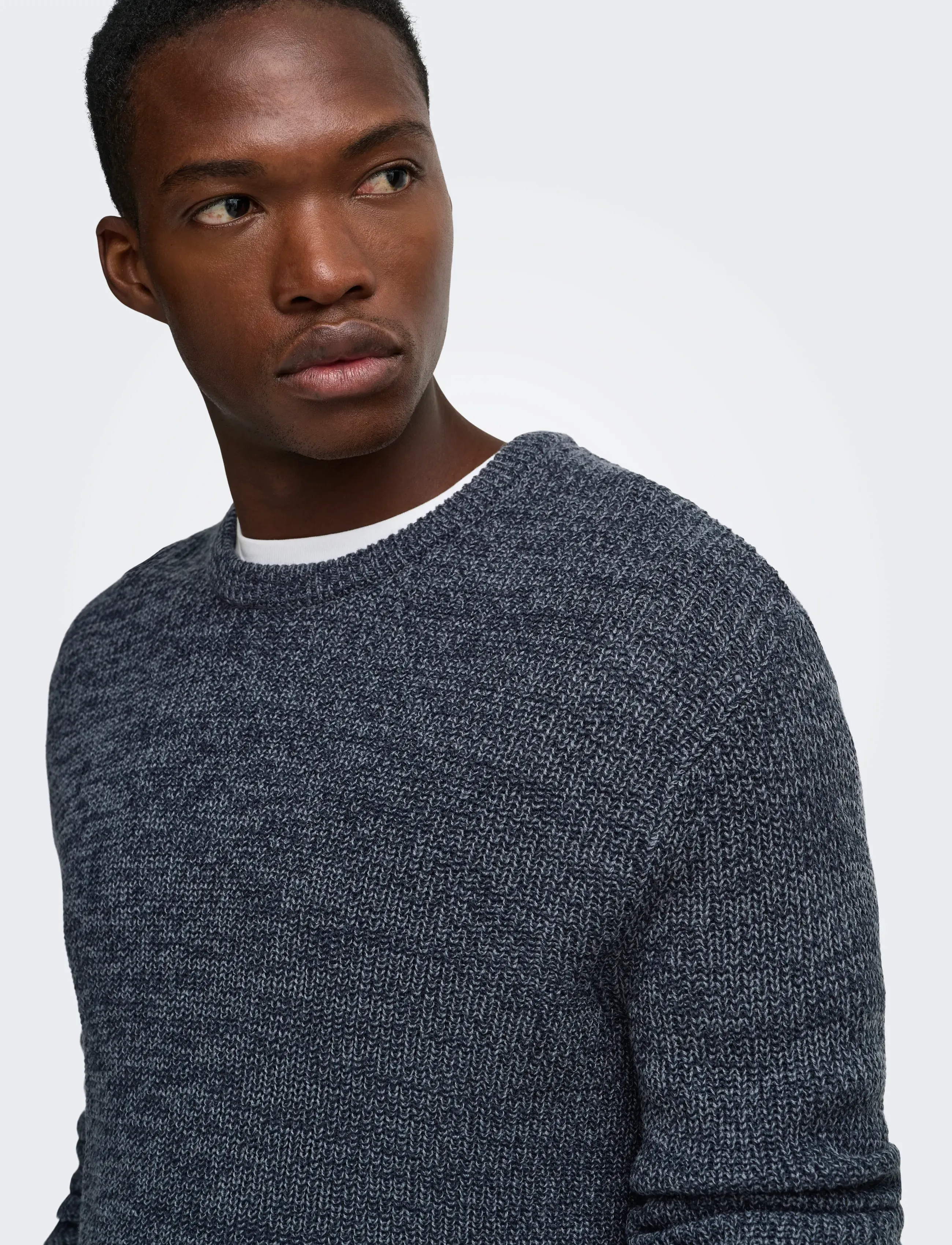 ONLY & SONS Onsjonas Reg Crew Neck Knit stickade tröjor herr – bild 10