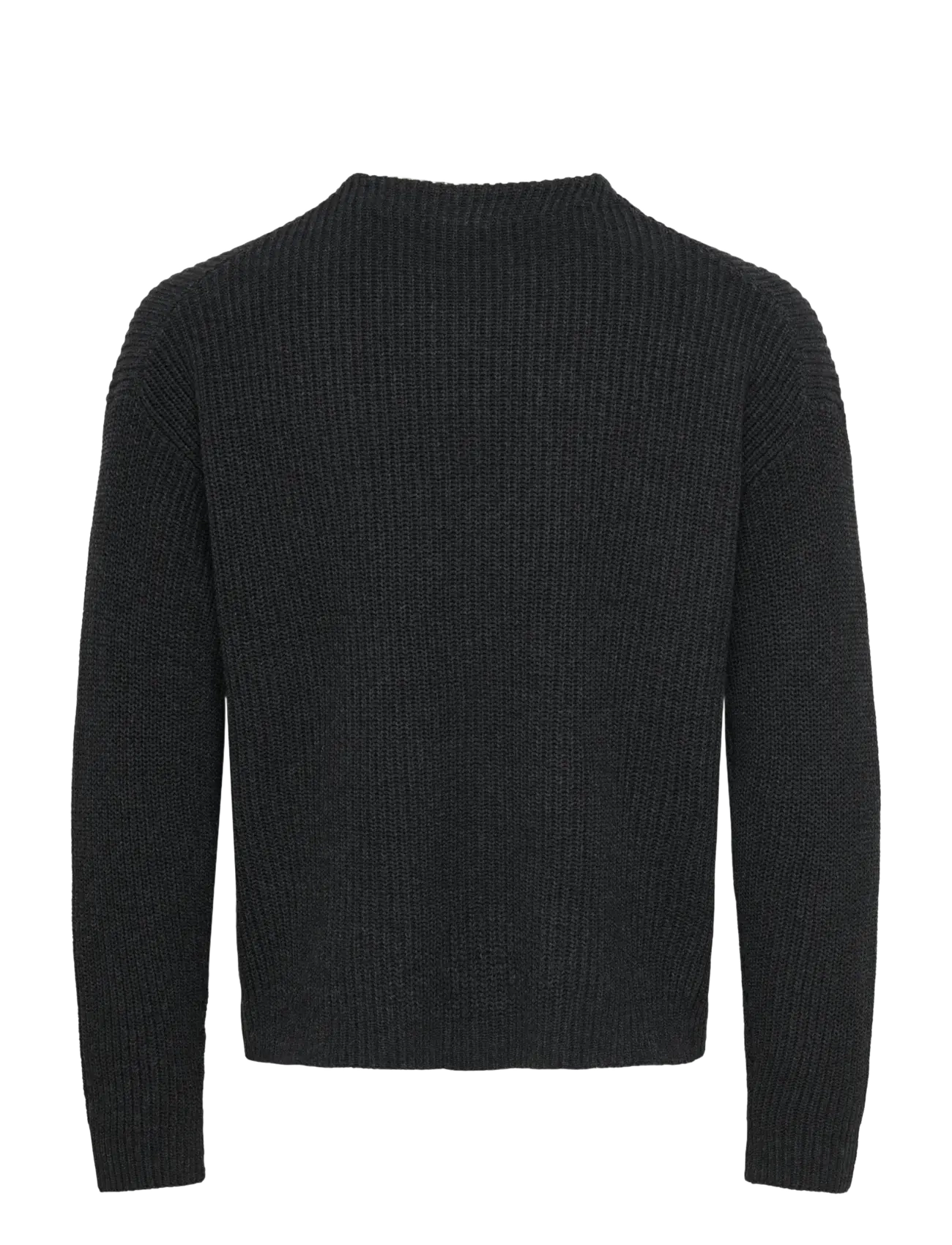 ONLY & SONS - ONSHUGO CROP  LS CARDIGAN KNIT - jet black - 1