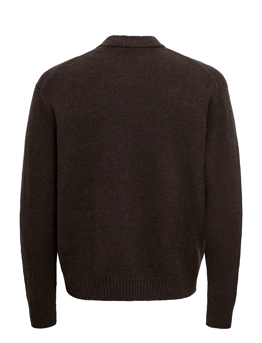 ONLY & SONS - ONSJAMES RLX CARDIGN KNIT - strickjacken - demitasse - 2