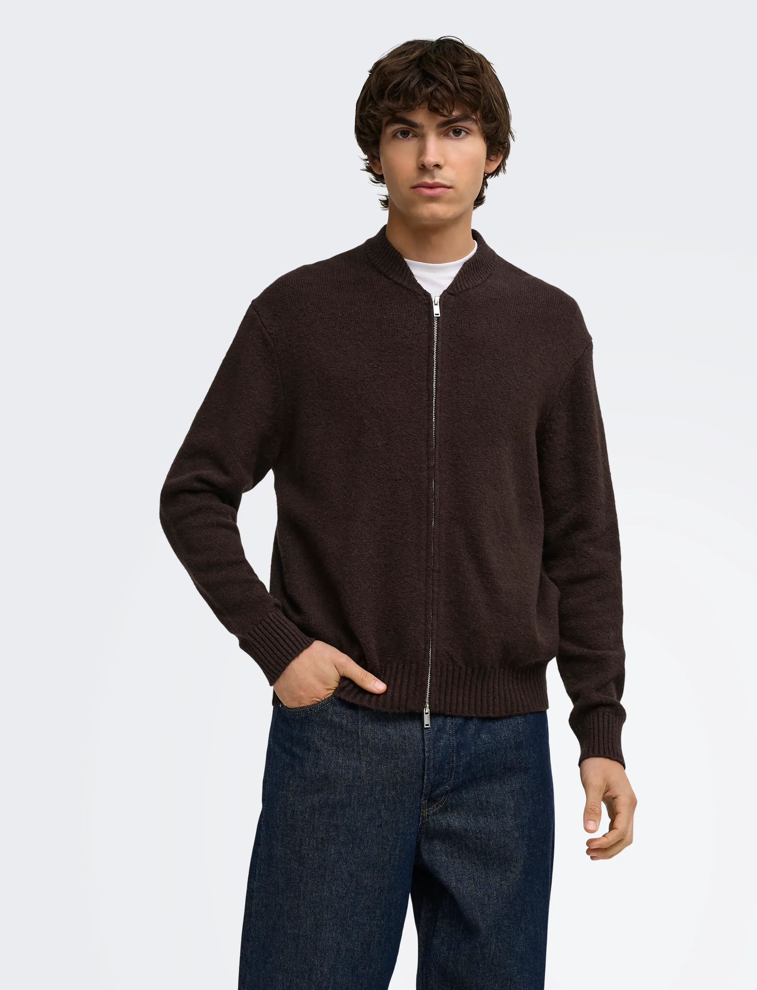 ONLY & SONS ONSJAMES RLX CARDIGN KNIT - Looks à petit prix - DEMITASSE / brown
