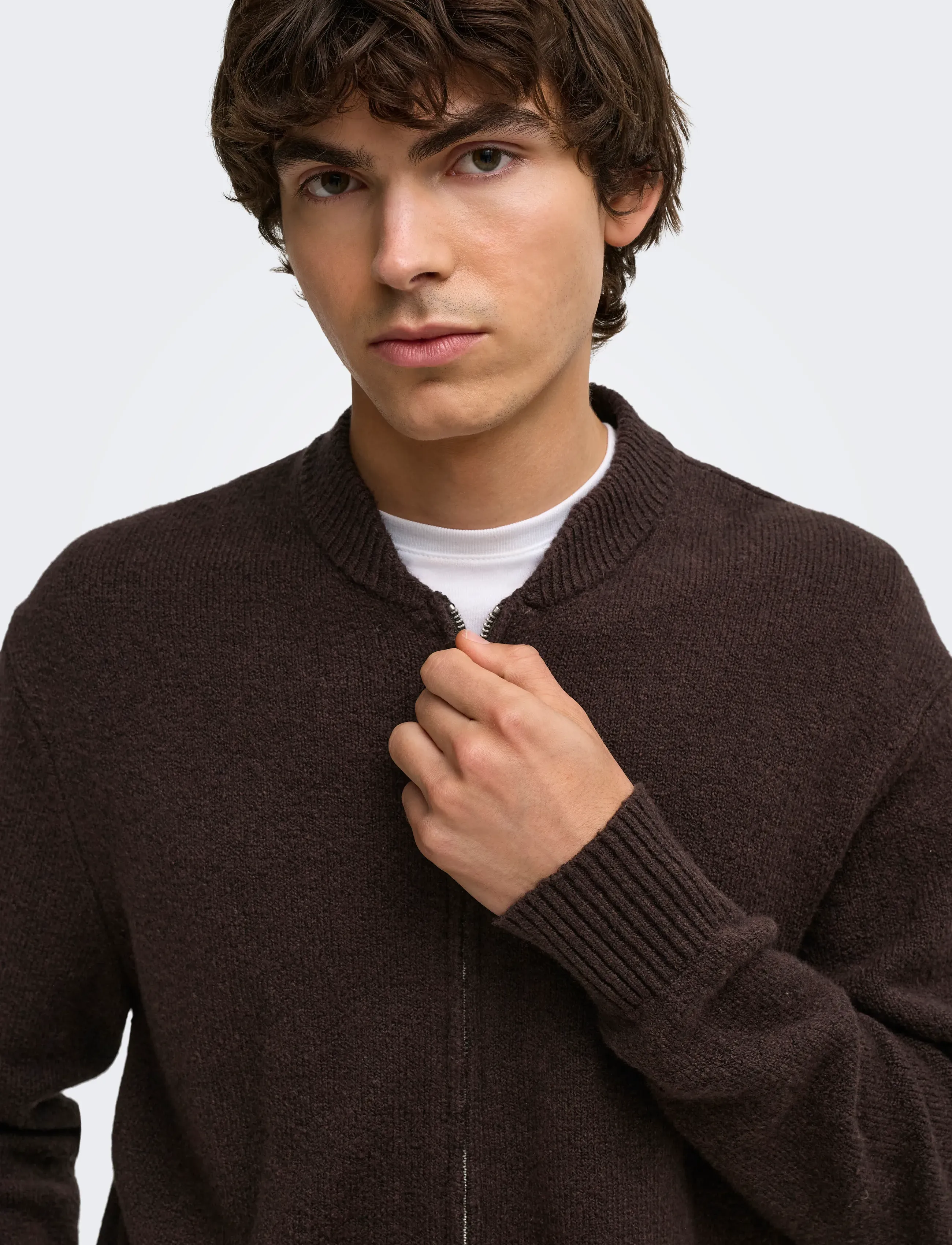 ONLY & SONS - ONSJAMES RLX CARDIGN KNIT - strickjacken - demitasse - 4